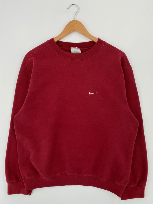 90’s NIKE MINI SWOOSH Size M Vintage Sweat-shirt / A9372