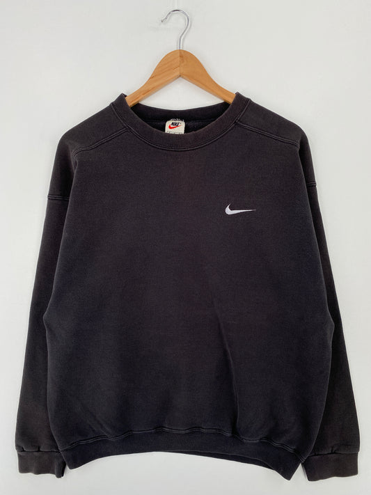 90’s NIKE MINI SWOOSH Size M Vintage Sweat-shirt / A9375
