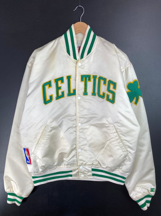 90’s STARTER x CELTICS Made in USA Size XL NBA Button down Nylon Jacket / A9444