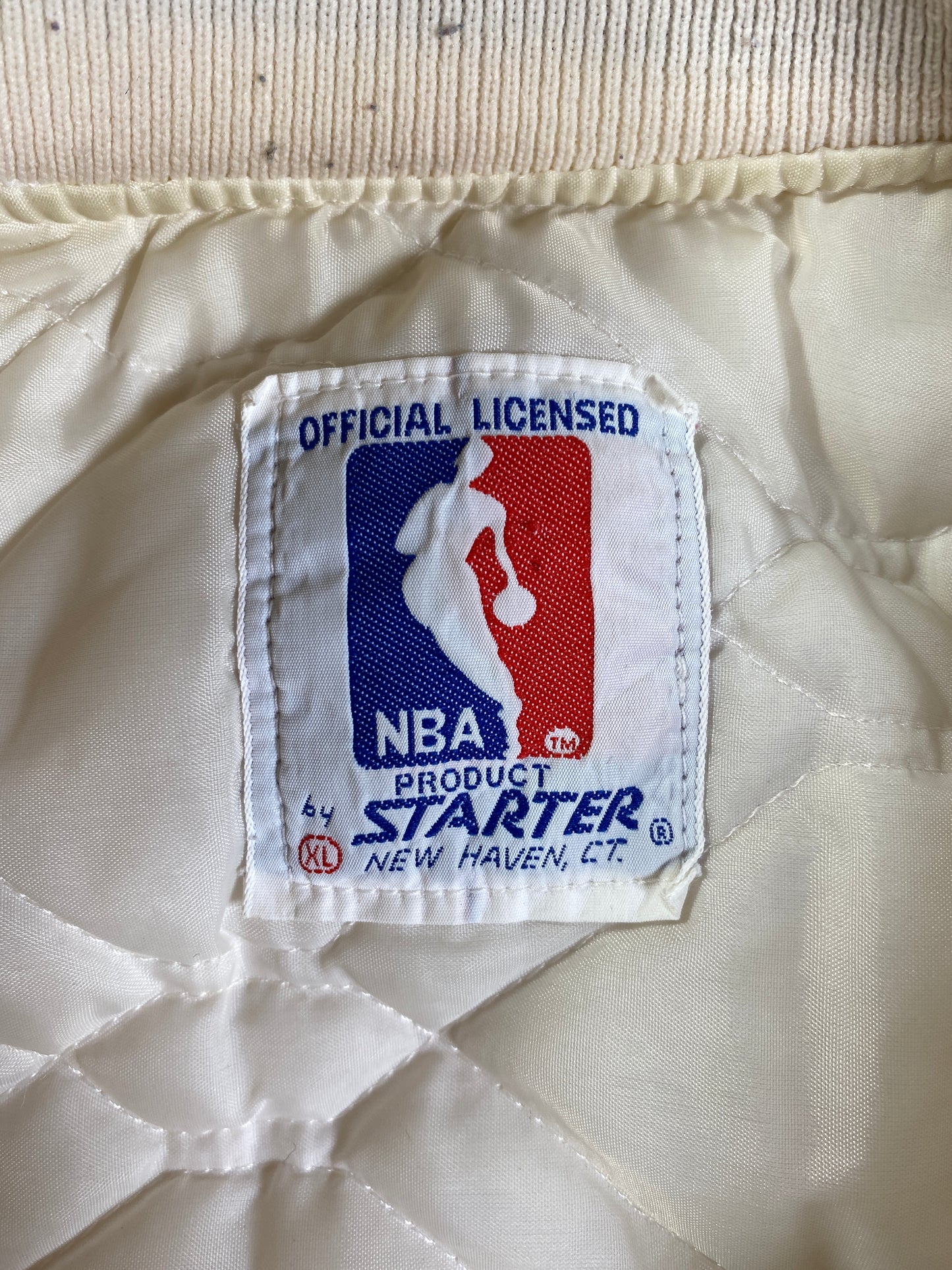 90’s STARTER x CELTICS Made in USA Size XL NBA Button down Nylon Jacket / A9444