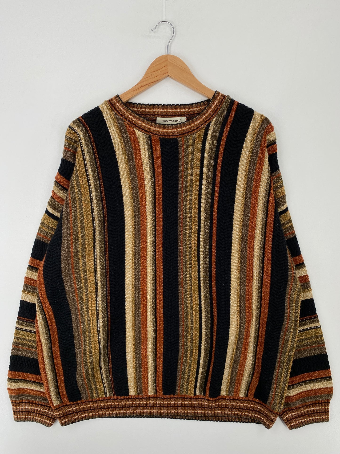 Vintage 3D COOGI- Style Size XXL Knit Sweater / A9498