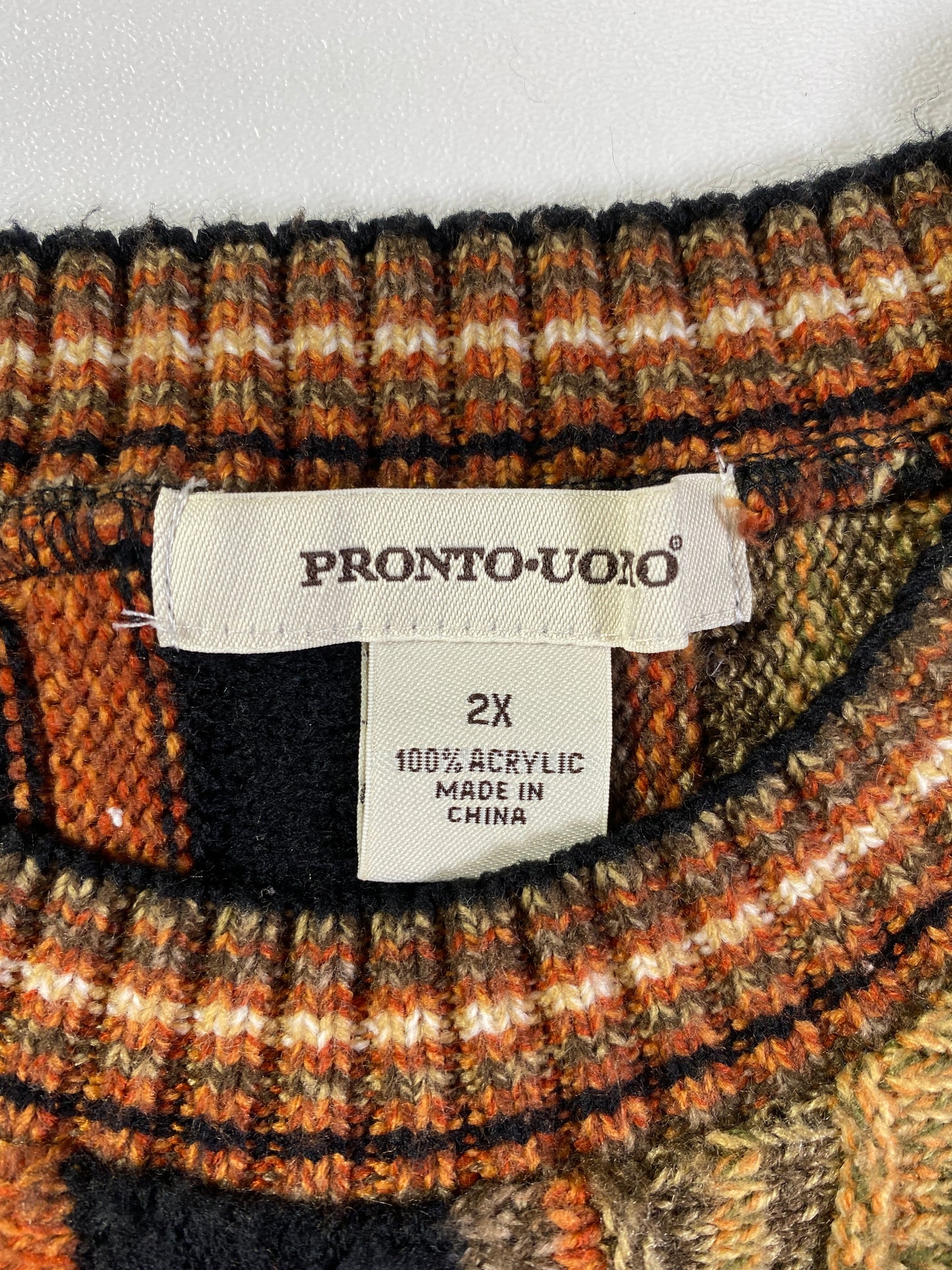 Vintage 3D COOGI- Style Size XXL Knit Sweater / A9498