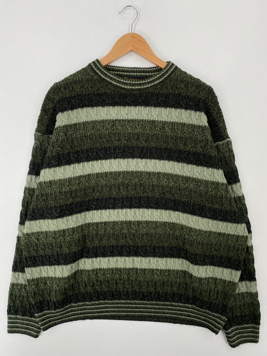 Vintage 3D COOGI- Style Size XL Knit Sweater / A9499