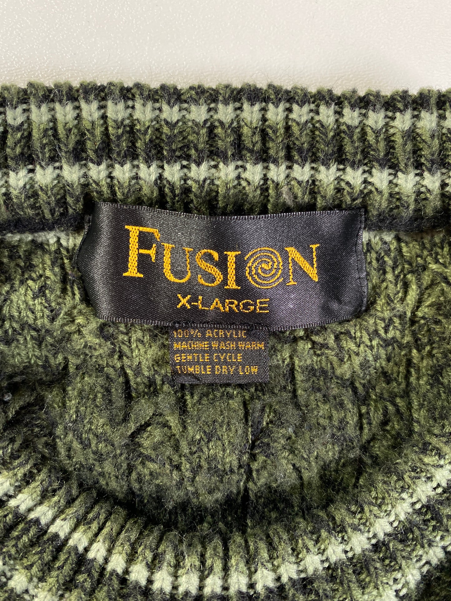 Vintage 3D COOGI- Style Size XL Knit Sweater / A9499