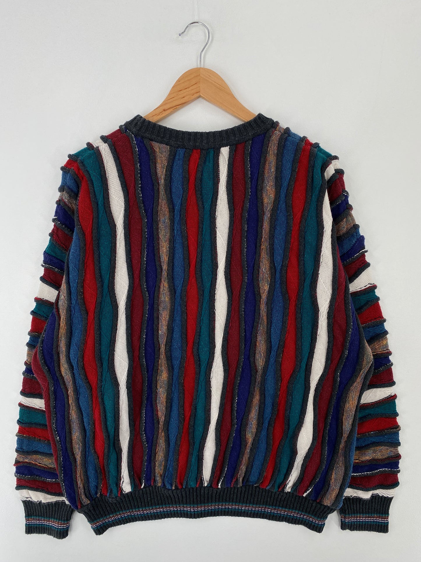 Vintage 3D COOGI- Style Size XL Knit Sweater / A9503