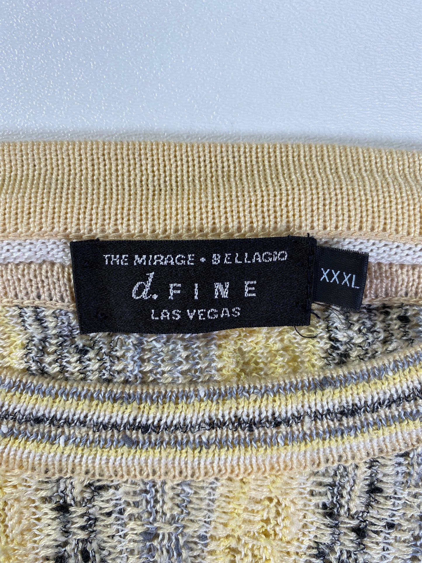 Vintage 3D COOGI- Style Size XXXL Knit Sweater / A9506