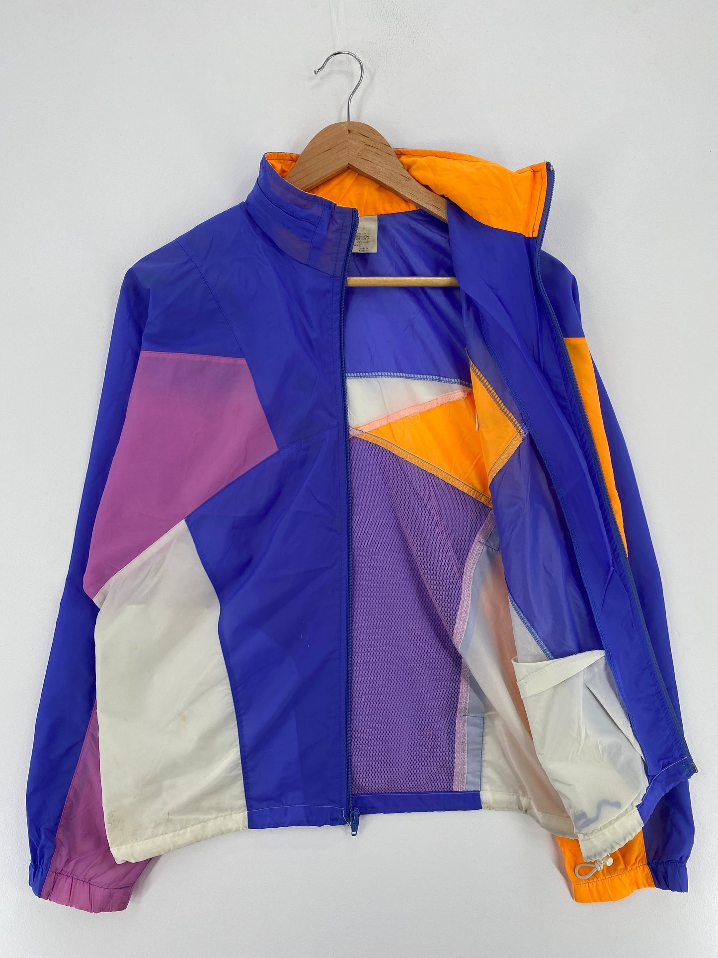 90's NIKE Silver Tag Size Ladies.M Vintage Nylon Jacket / E4440N