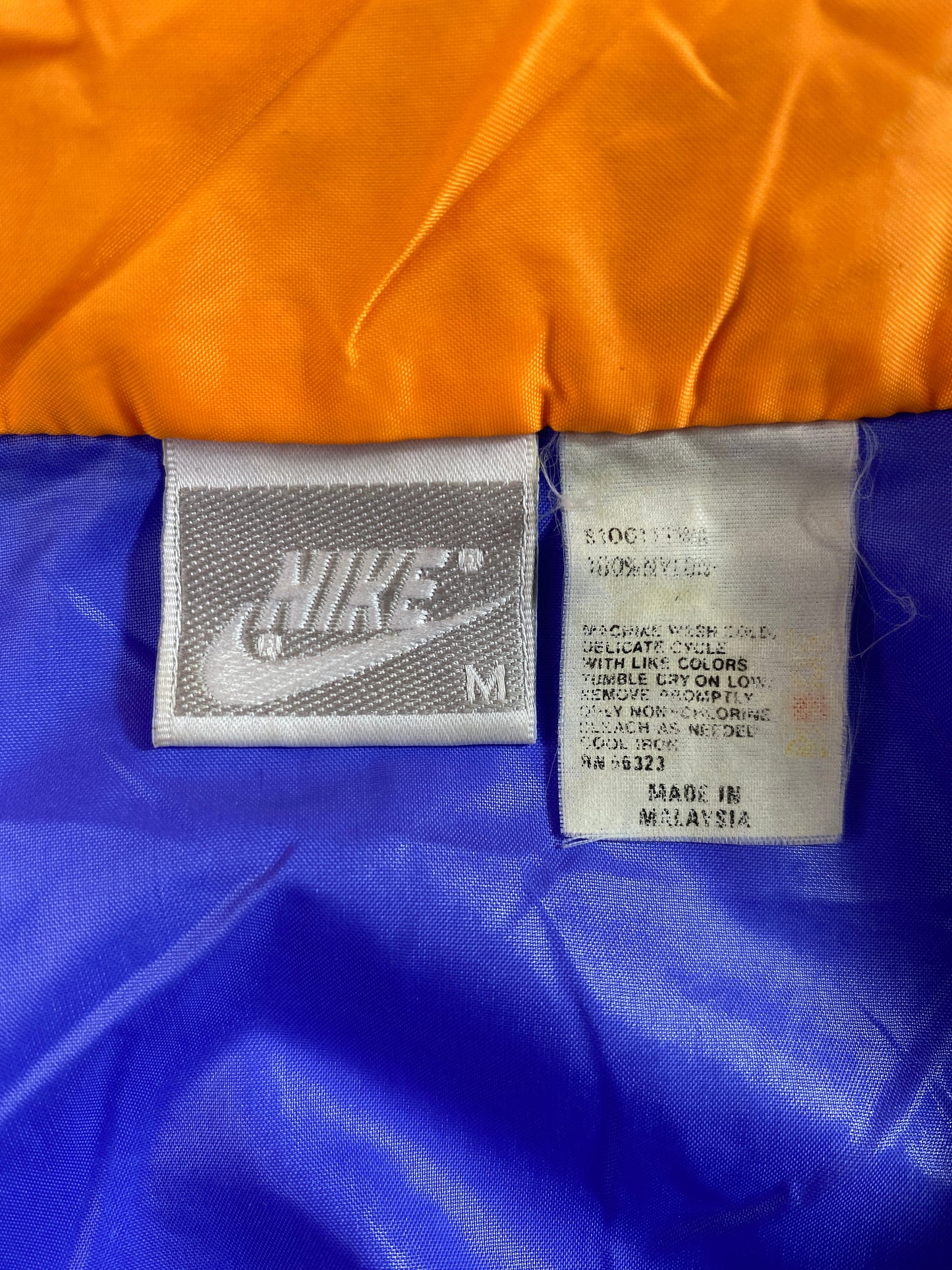 90's NIKE Silver Tag Size Ladies.M Vintage Nylon Jacket / E4440N
