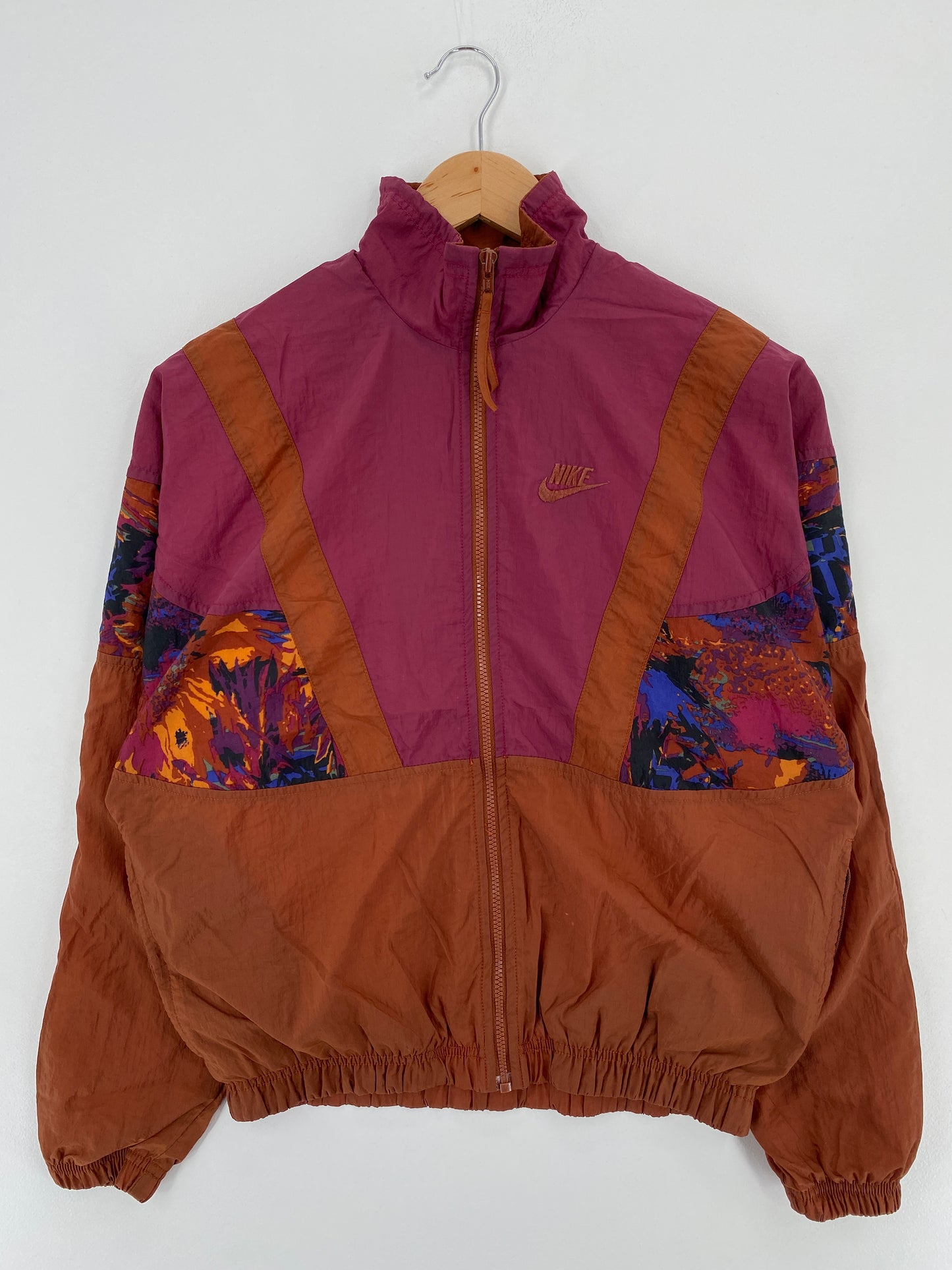 90's NIKE Size Ladies S Vintage Nylon Jacket / A3471