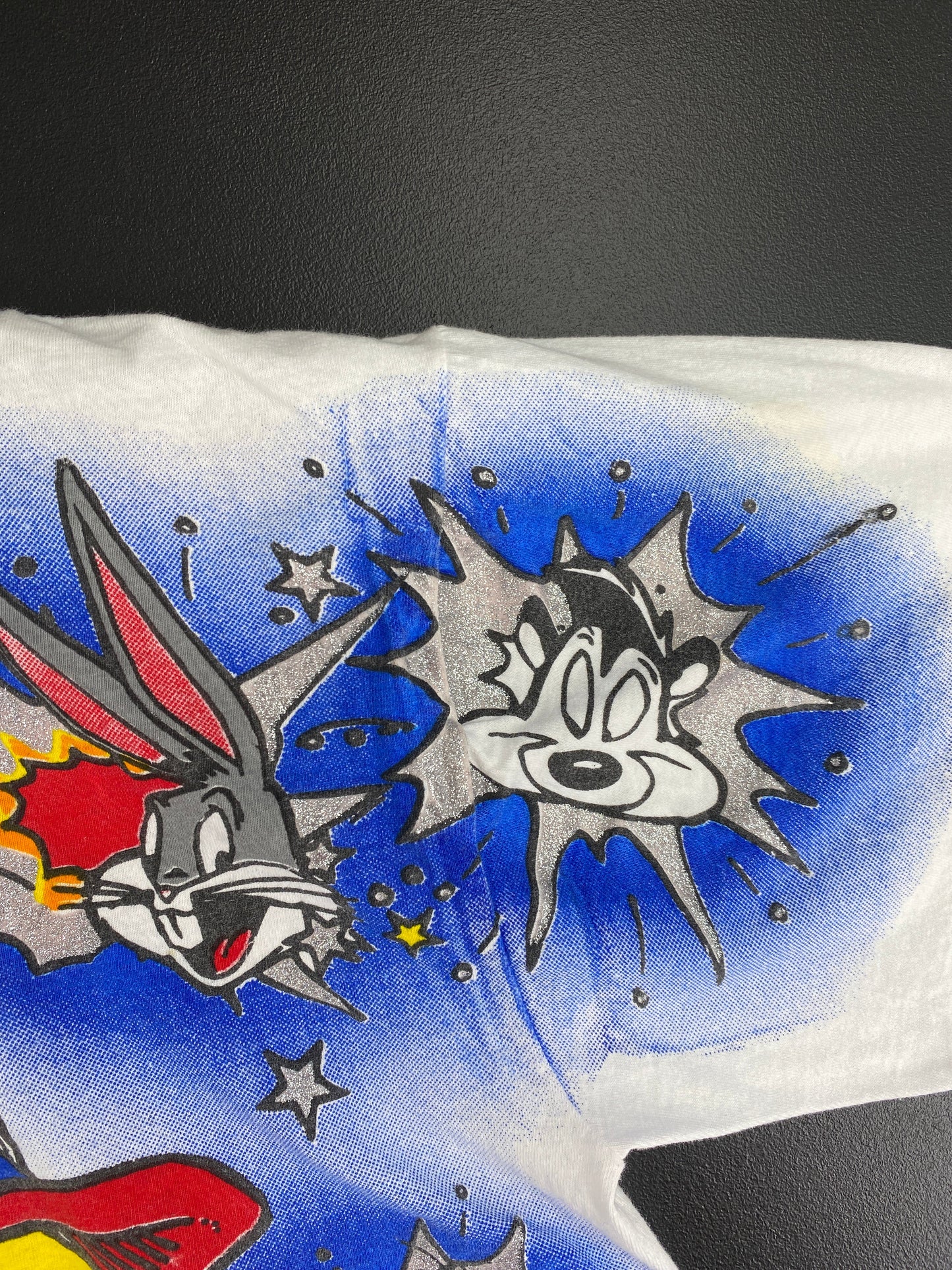 1995 LOONEY TUNES TWEETY USA Size L Vintage T-Shirt / E5077T