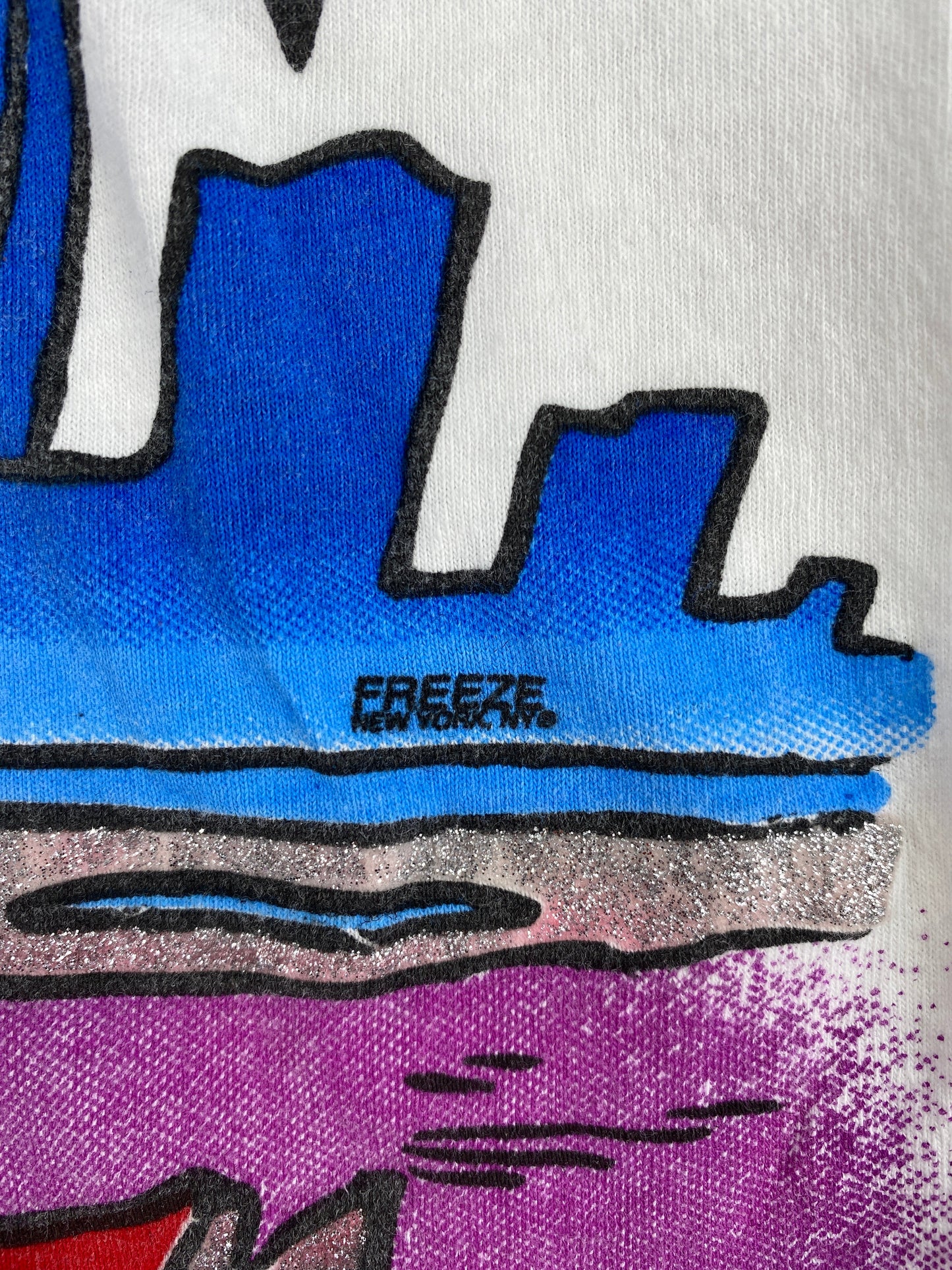 1995 LOONEY TUNES TWEETY USA Size L Vintage T-Shirt / E5077T