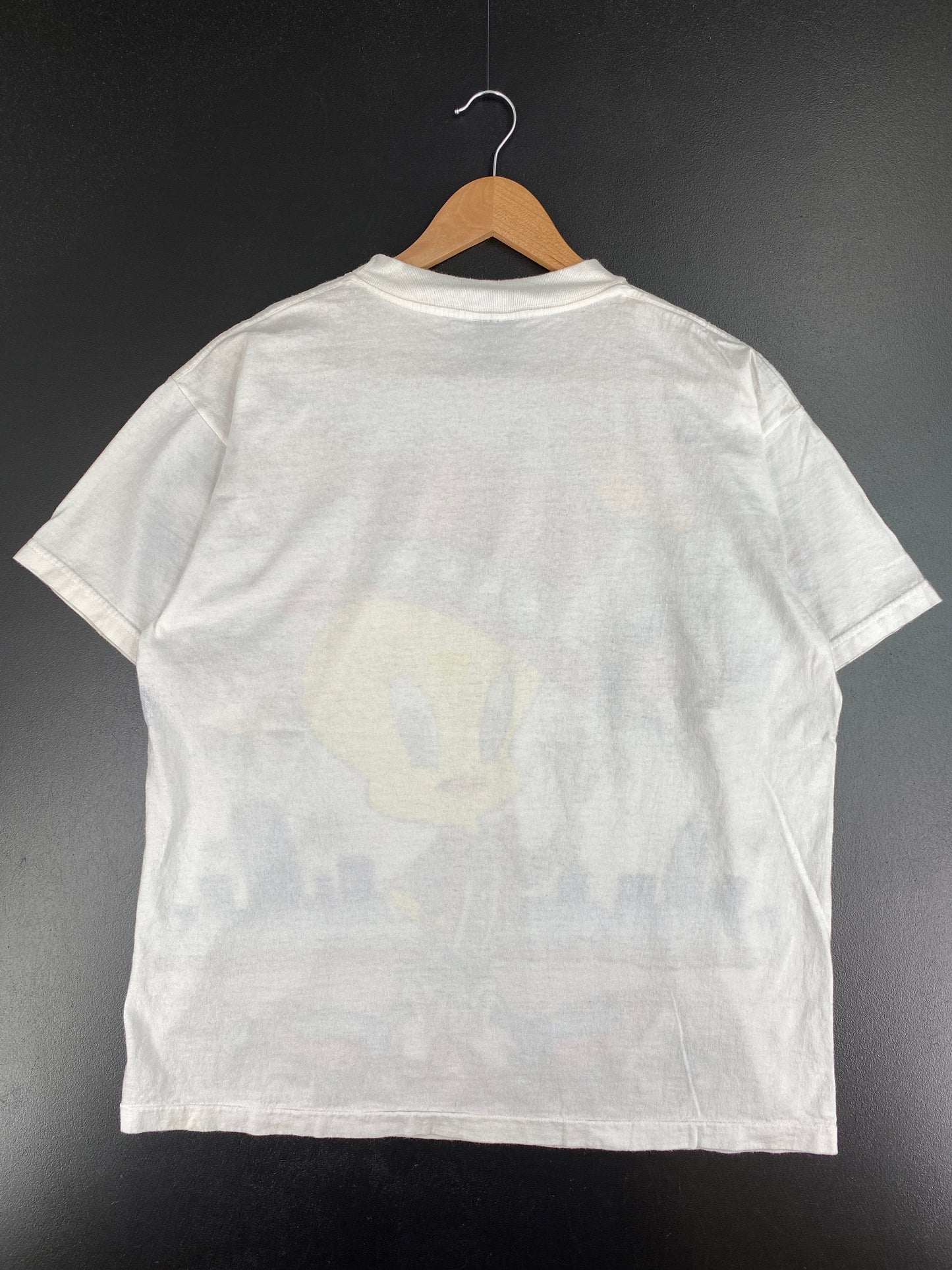 1995 LOONEY TUNES TWEETY USA Size L Vintage T-Shirt / E5077T