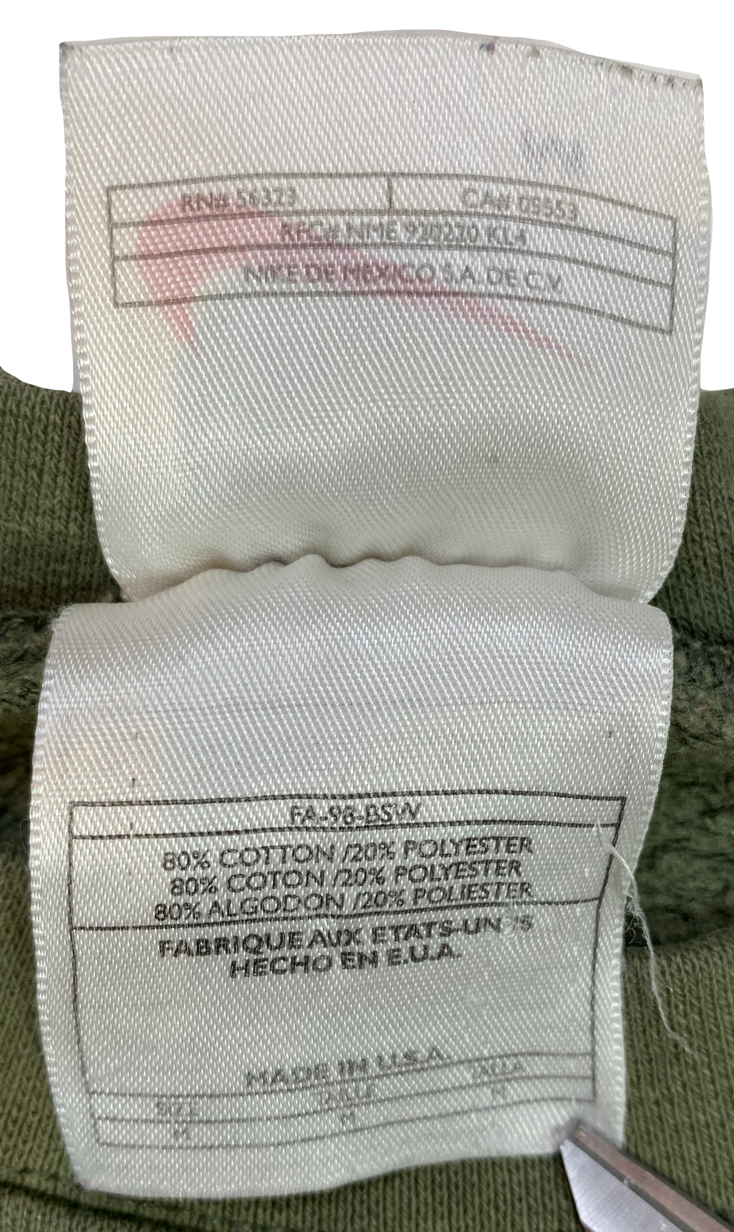 90's Nike Center Logo Made in USA Vintage Sweat-Shirt / 4468