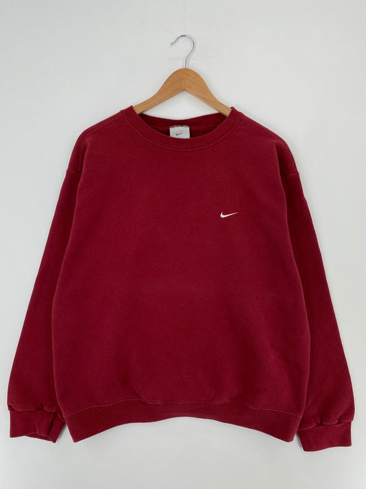 90’s NIKE MINI SWOOSH Size L Vintage Sweat-shirt / E403