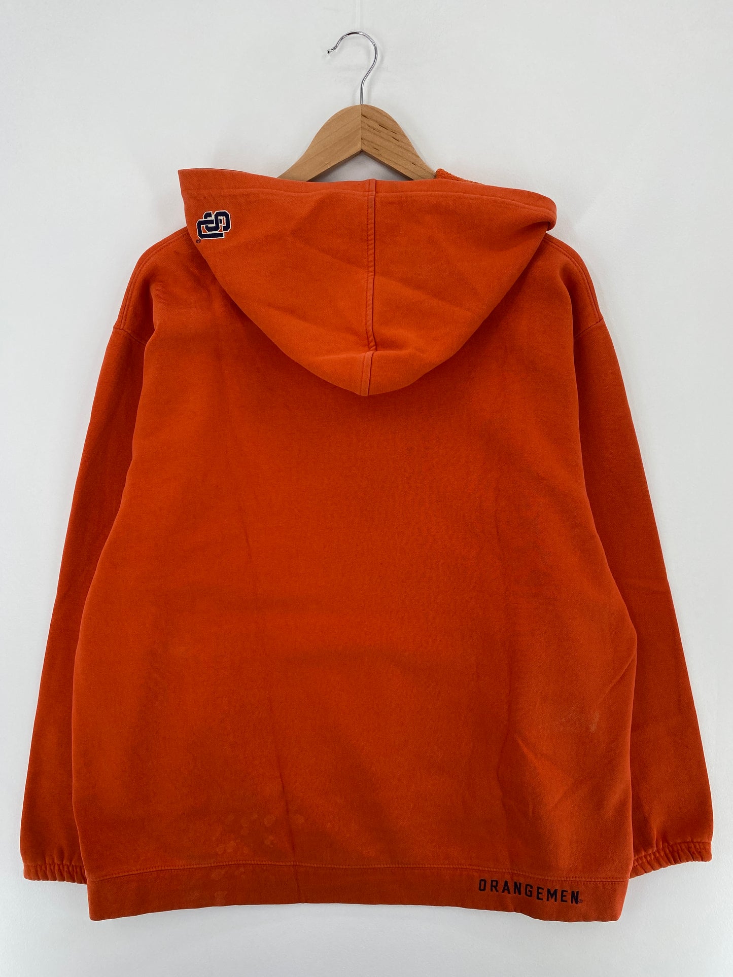 00’ NIKE x SYRACUSE Size L Vintage College Hoodie Sweat-shirt / E429