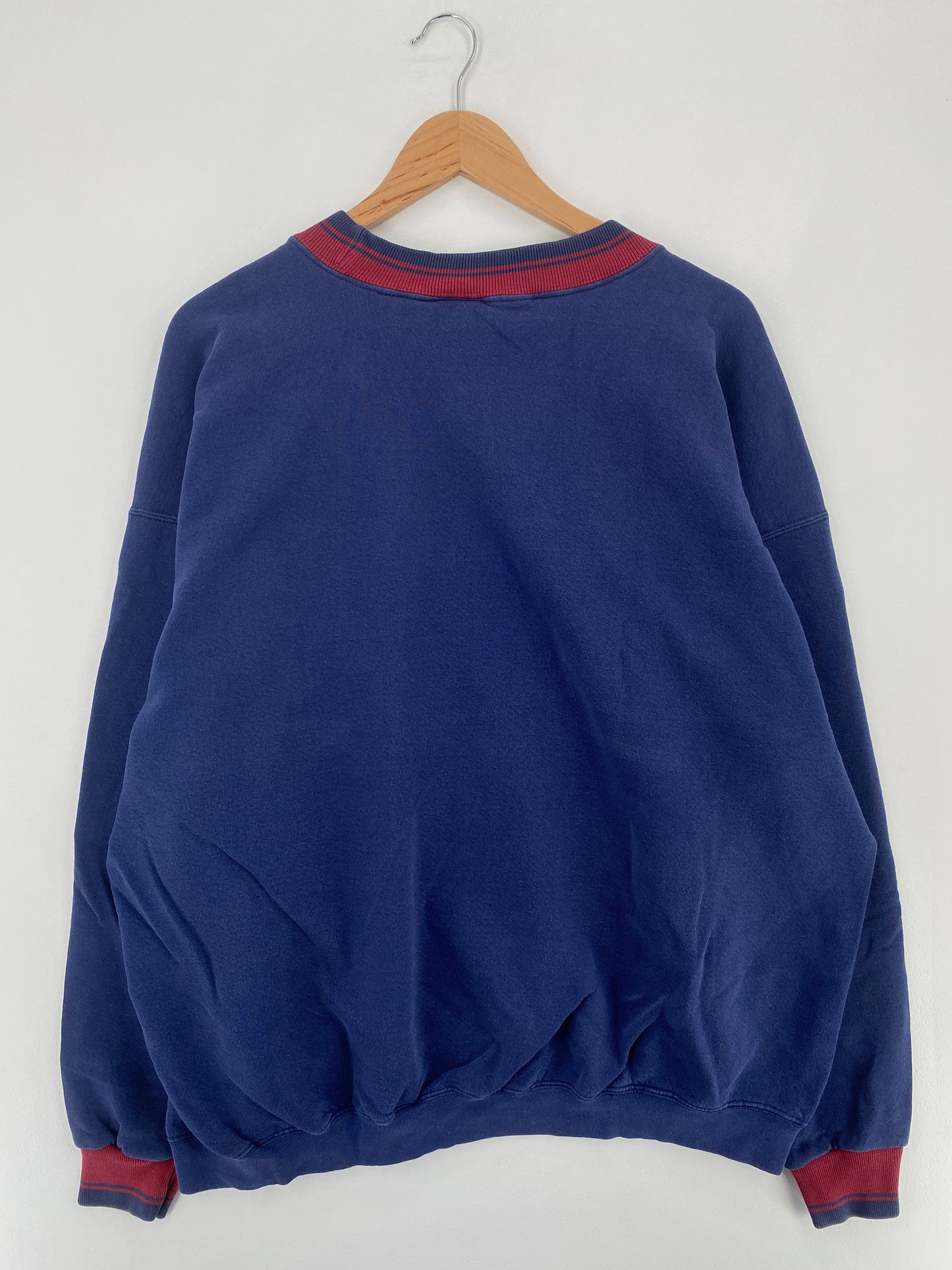 90’s NIKE MINI SWOOSH Size No Tag (Approx.XL-XXL) Sweat-shirt / E461