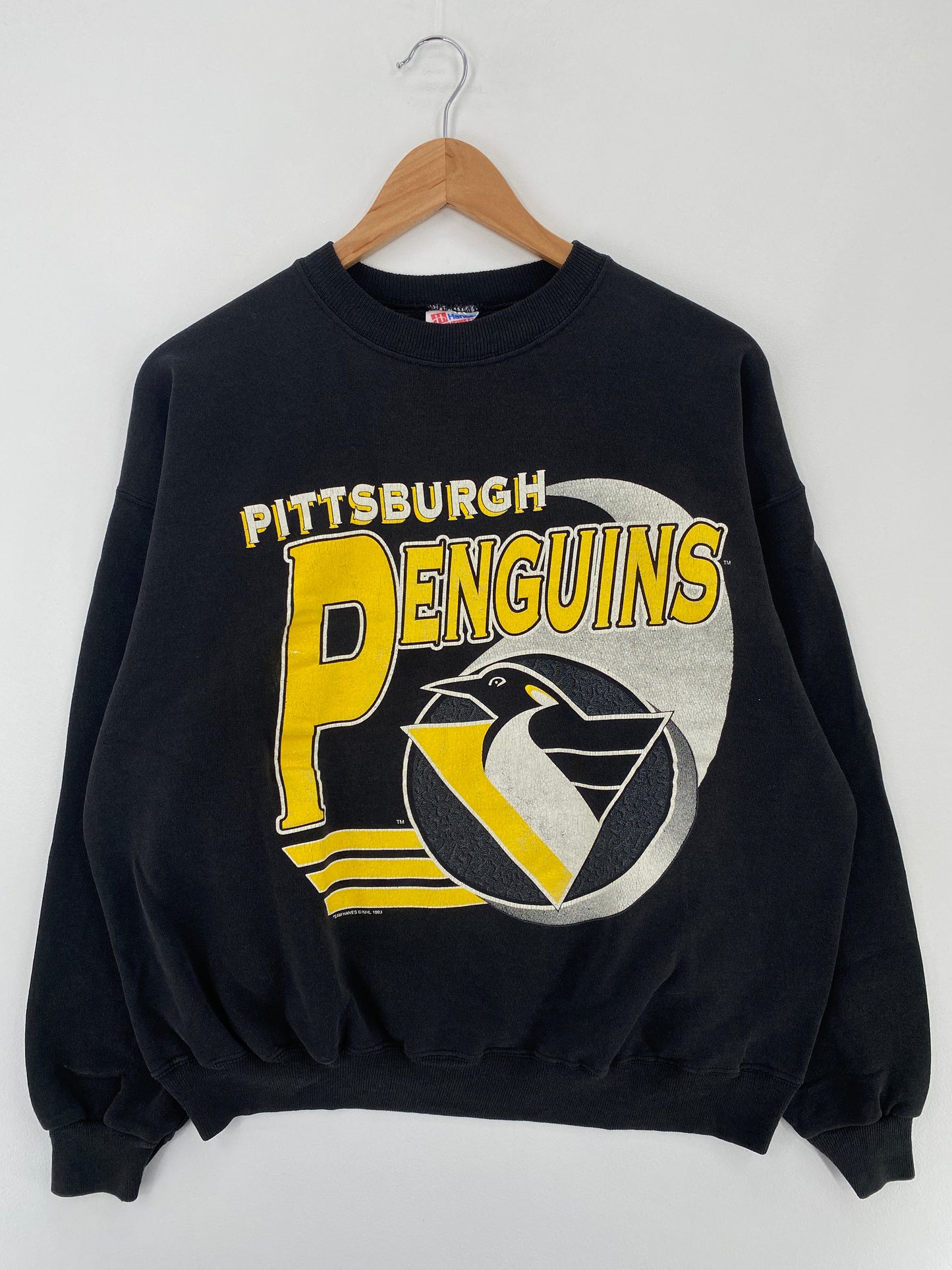 1993 PITTSBURGH PENGUINS Size XL NHL Sweat-Shirt / E483