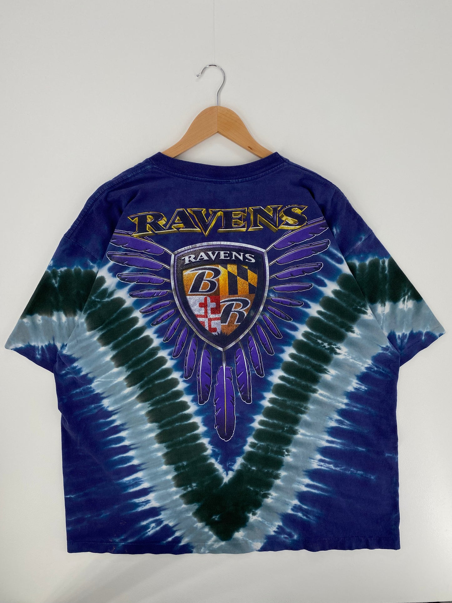 Vintage BALTIMORE RAVENS Made in USA Size XXL Vintage NFL T-shirt / A1132
