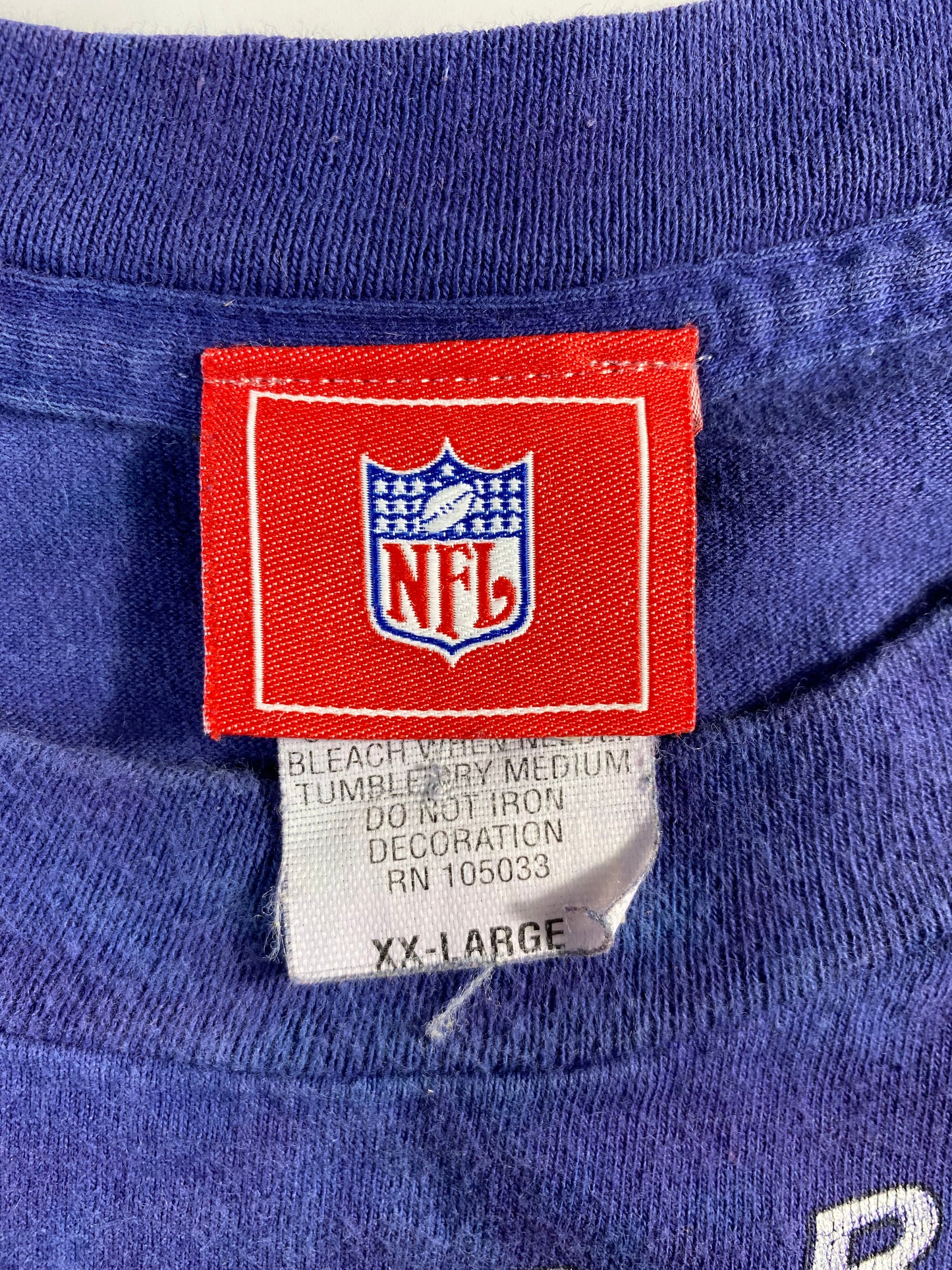 Vintage BALTIMORE RAVENS Made in USA Size XXL Vintage NFL T-shirt / A1132