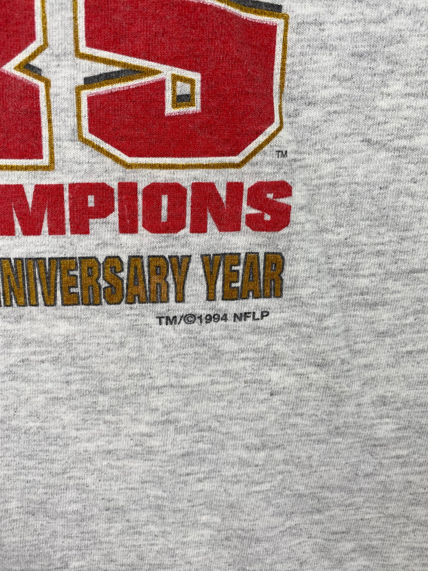 1994 STARTER x SAN FRANCISCO 49ERS Made in USA Size XL Vintage NFL T-shirt / A1133