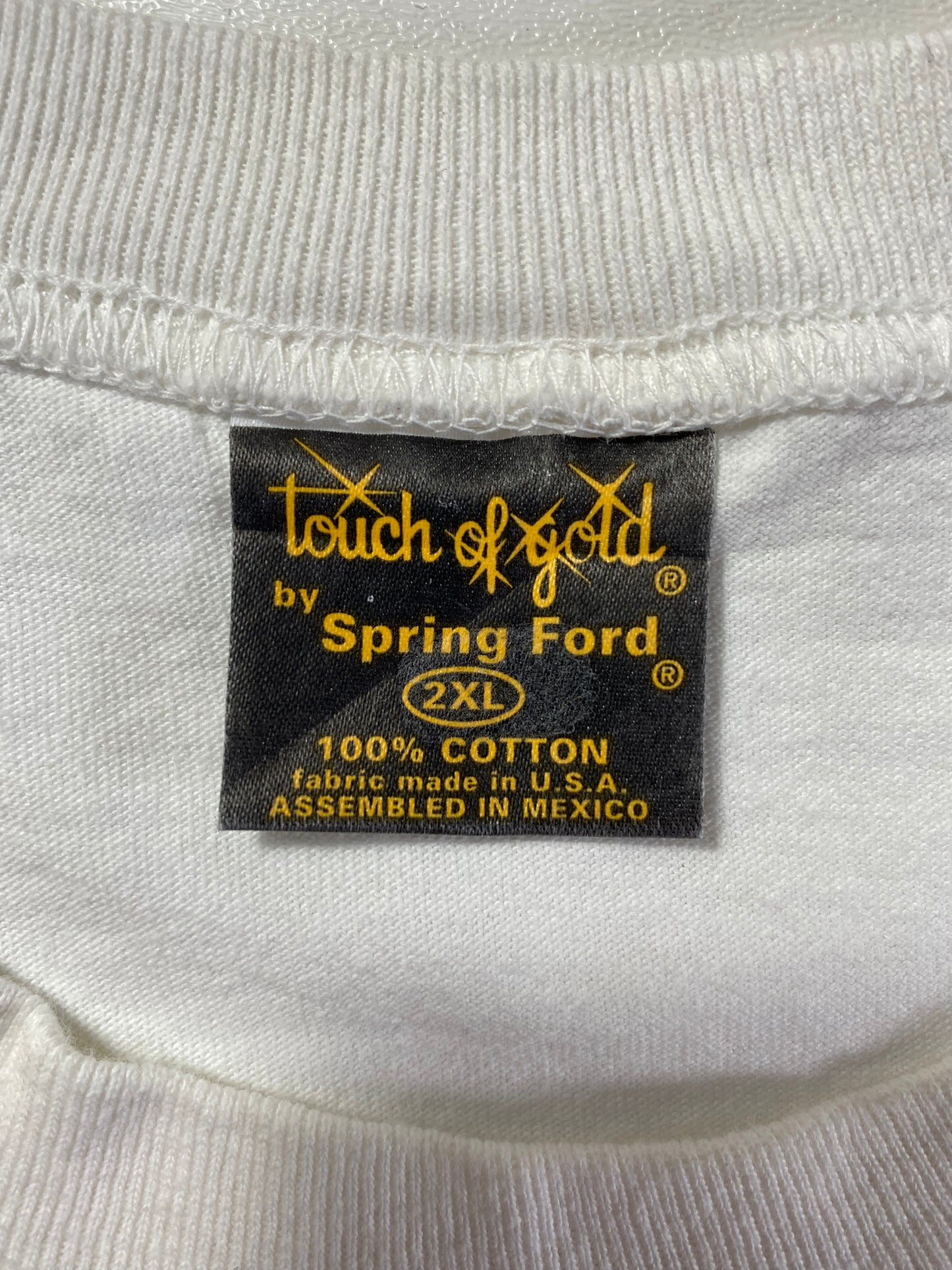 1995 HOUSTON ROCKETS Size XXL Vintage NBA T-shirt / A1137