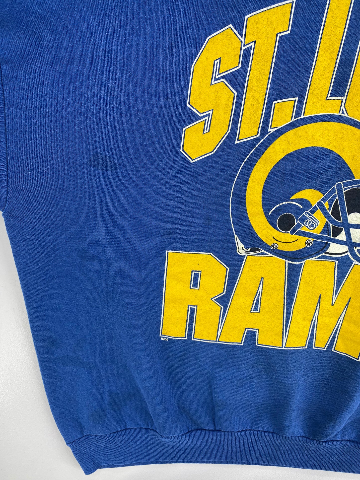 1995 ST.LOUIS RAMS Made in USA Size XXXL Vintage NFL Sweat-shirt / A1151