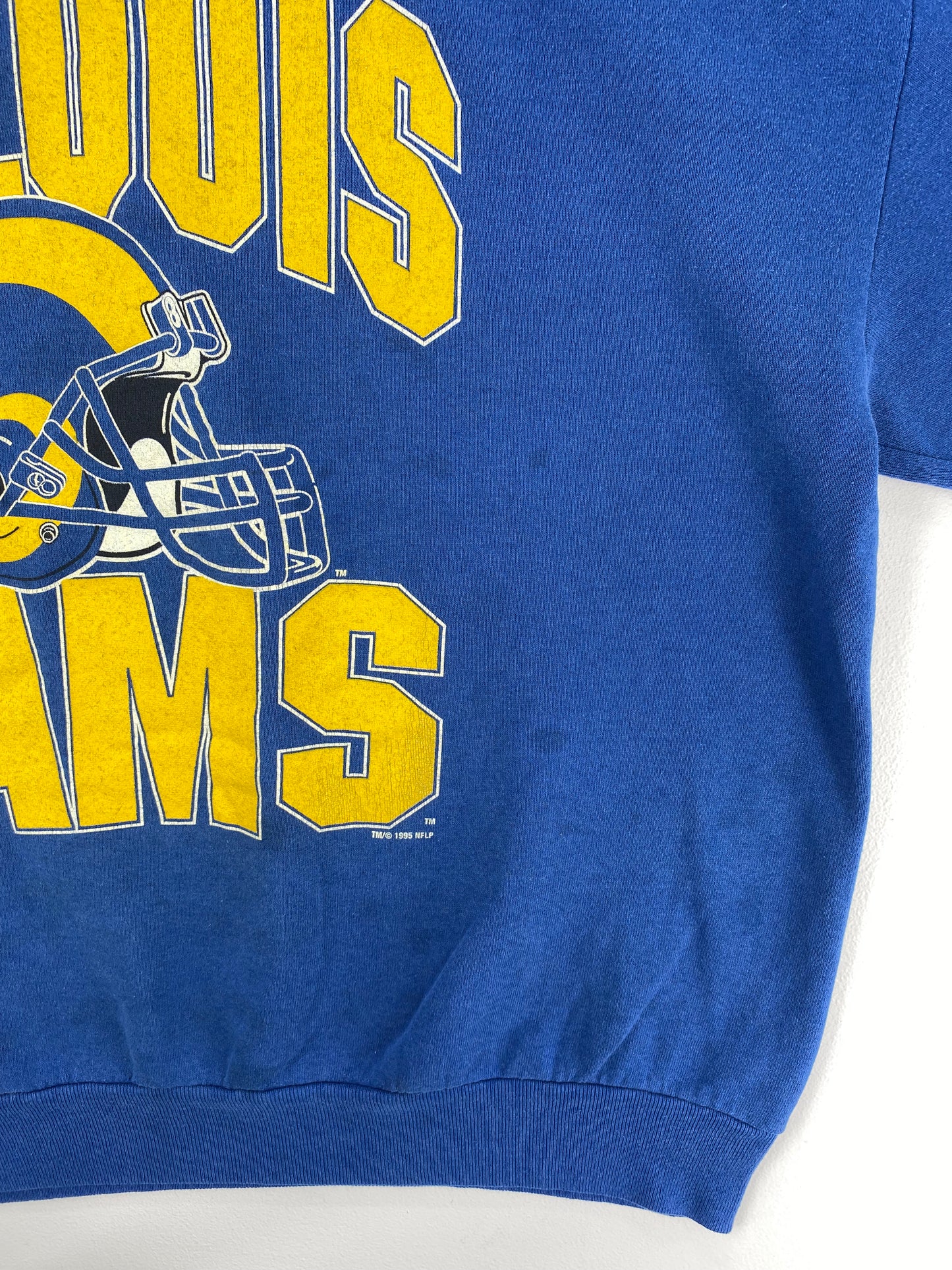 1995 ST.LOUIS RAMS Made in USA Size XXXL Vintage NFL Sweat-shirt / A1151