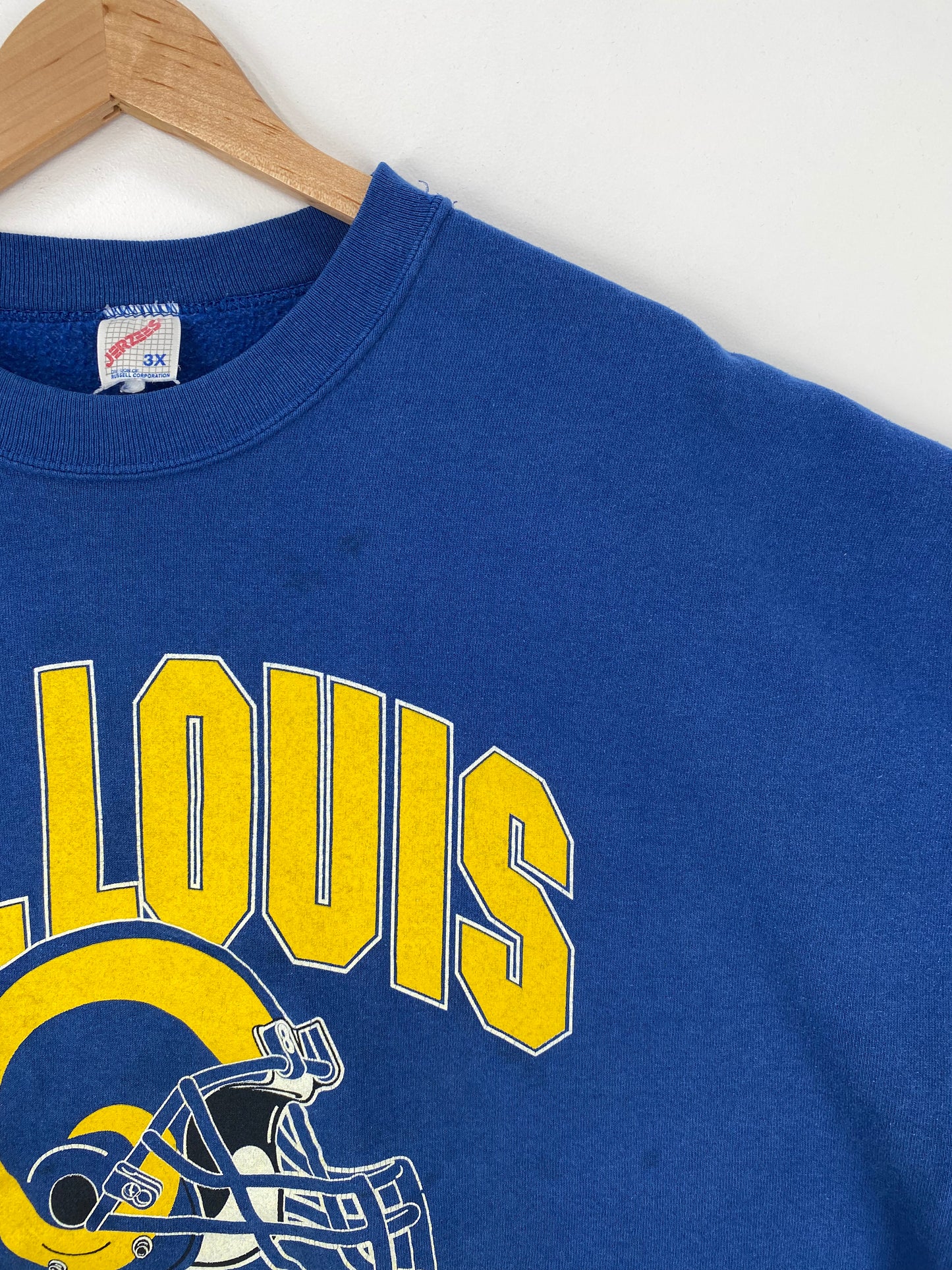 1995 ST.LOUIS RAMS Made in USA Size XXXL Vintage NFL Sweat-shirt / A1151