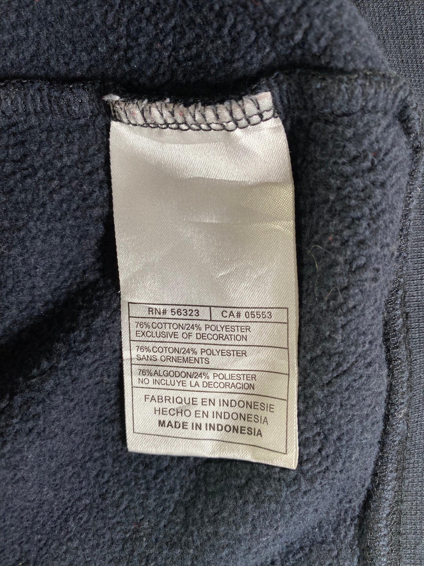 00' NIKE Size XL Vintage Zip Up Hoodie Sweat-shirt / E3258S