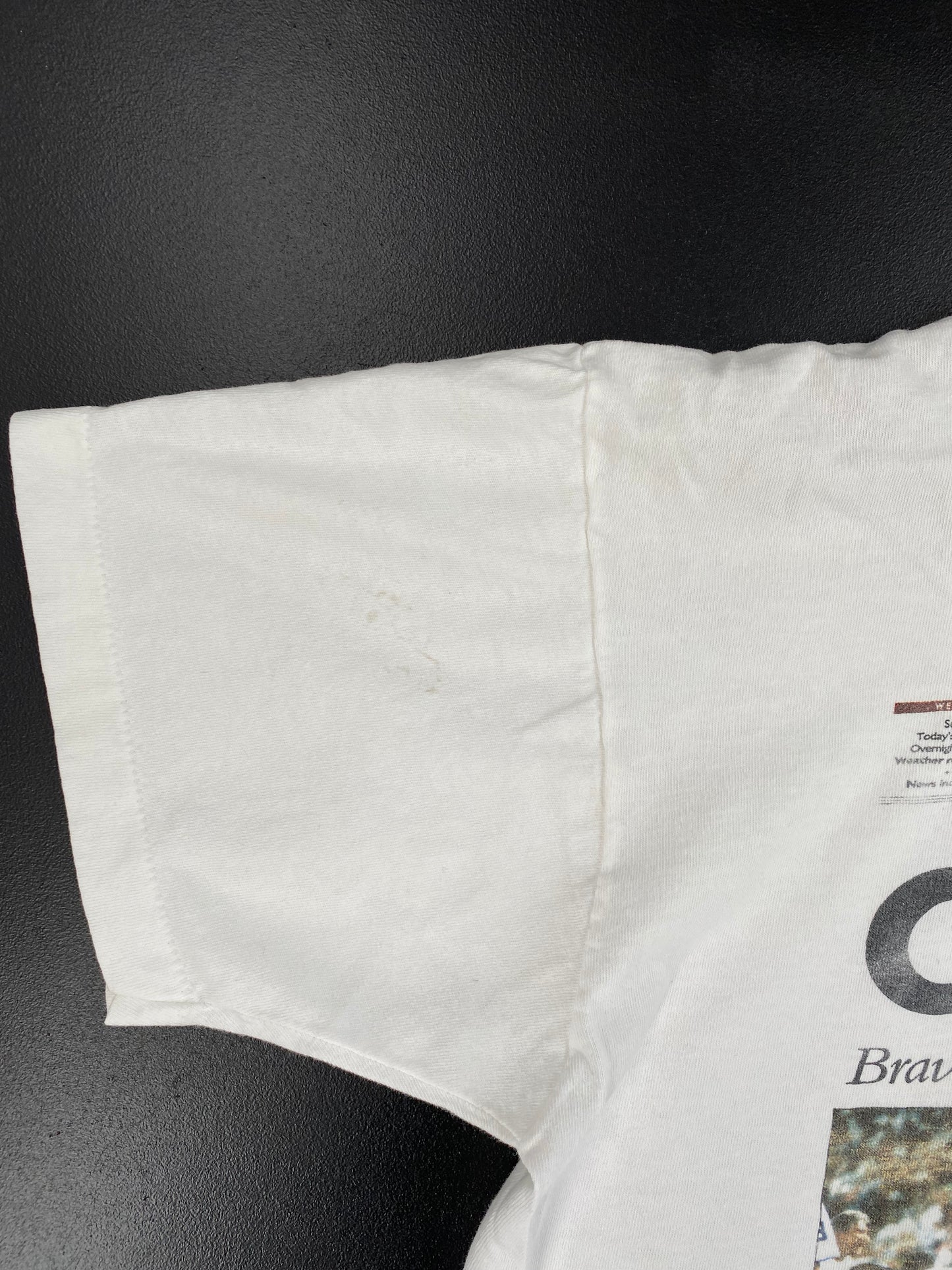 1992 ATLANTA BRAVES Made in USA Size XL Vintage MLB T-shirt / A1297