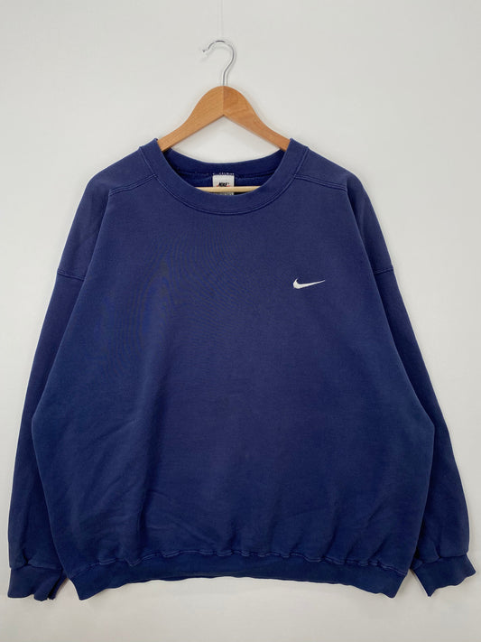 90’s NIKE MINI SWOOSH Size XXL Vintage Sweat-shirt / E3253S