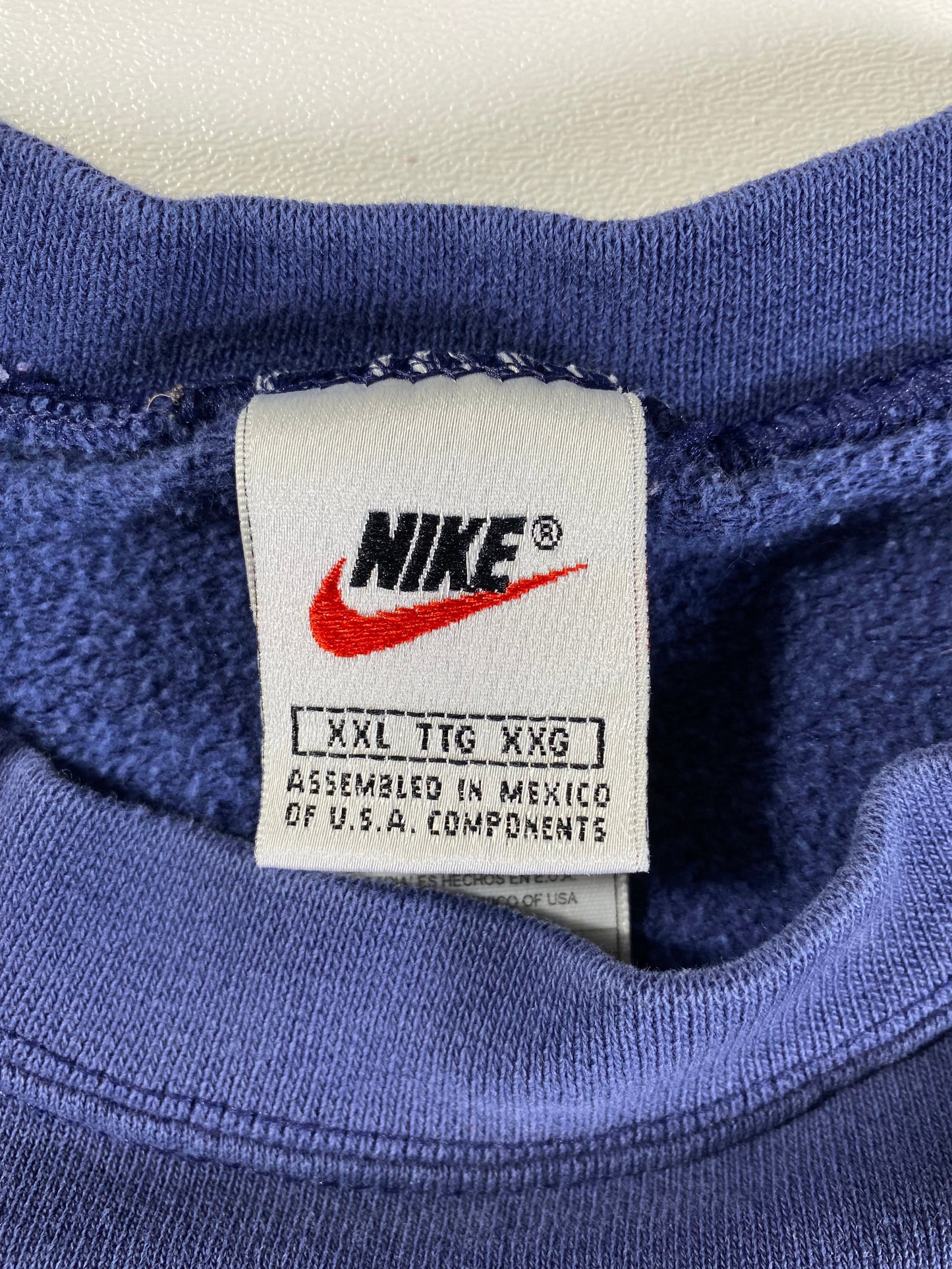 90’s NIKE MINI SWOOSH Size XXL Vintage Sweat-shirt / E3253S