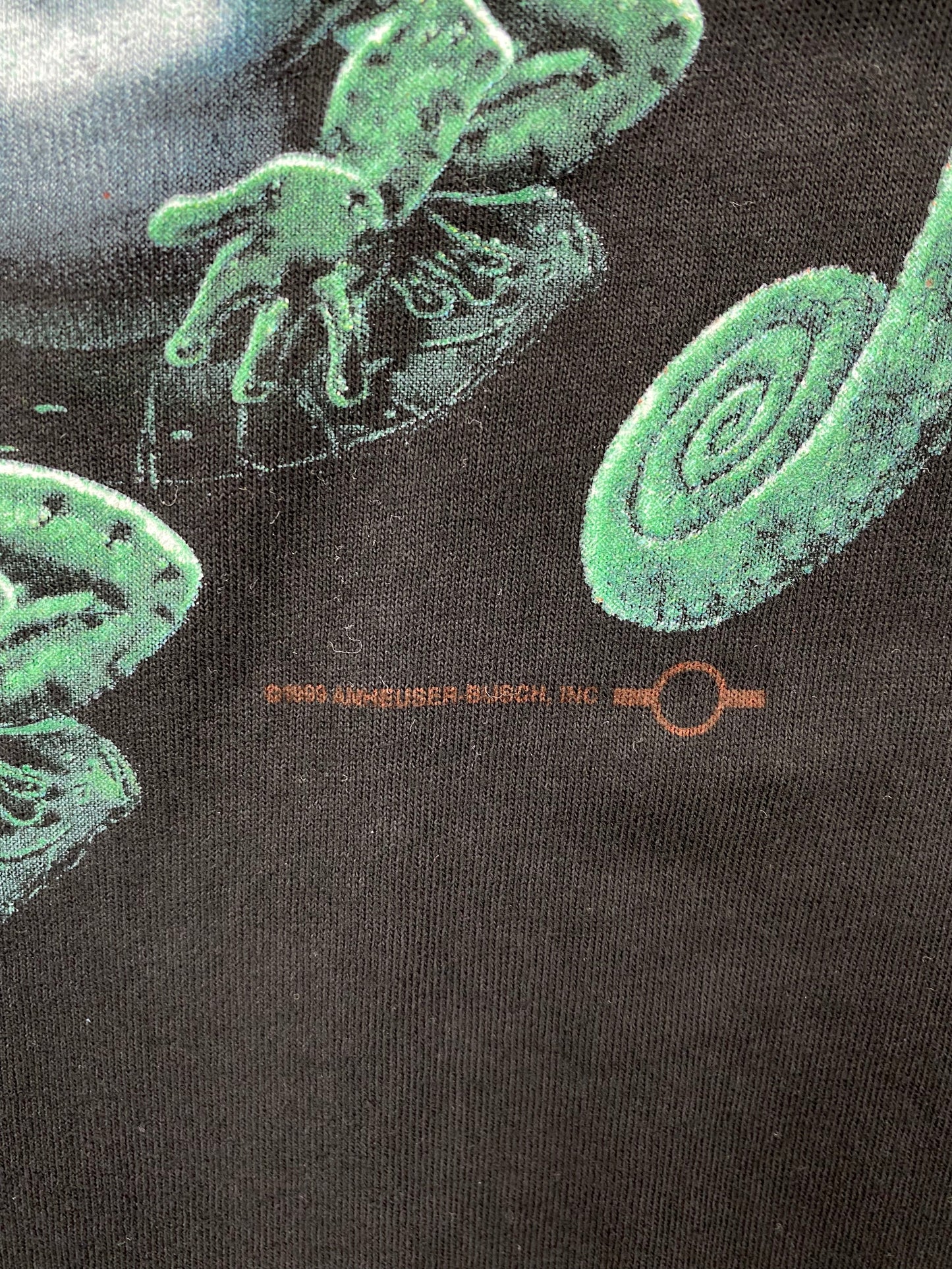 1999 BUDWEISER Size M Vintage T-Shirt / E1852T