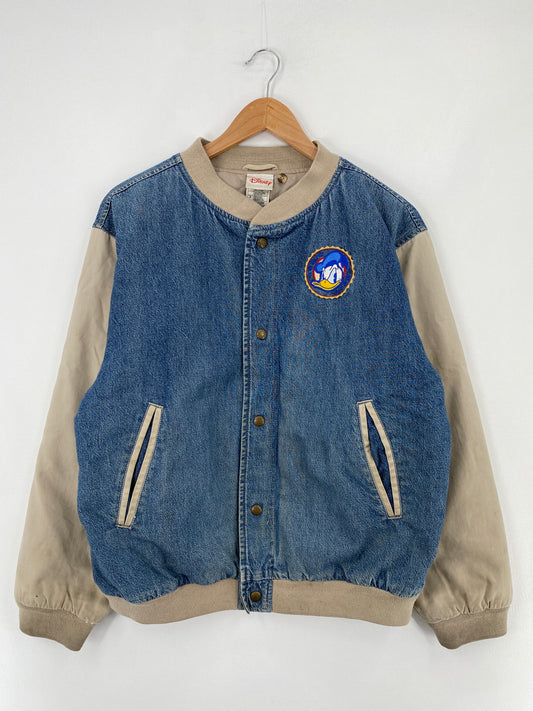00’ DISNEY DONALD DUCK Size S Vintage Jacket / E1587J