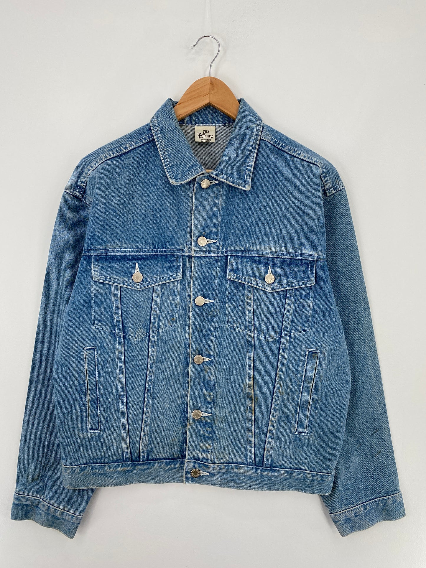 00’ DISNEY Size L Vintage Denim Jacket / E1593J