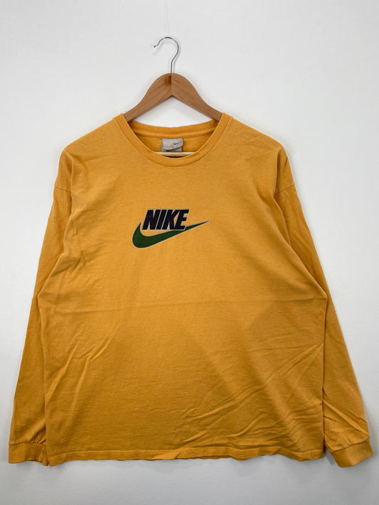 00’ NIKE Size XL Vintage Long Sleeve T-Shirt / E1435T