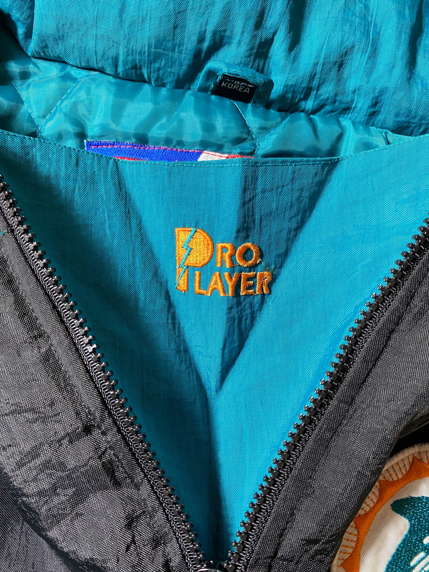 90’s DOLPHINS Size L NFL Nylon Padded Jacket / E1740N