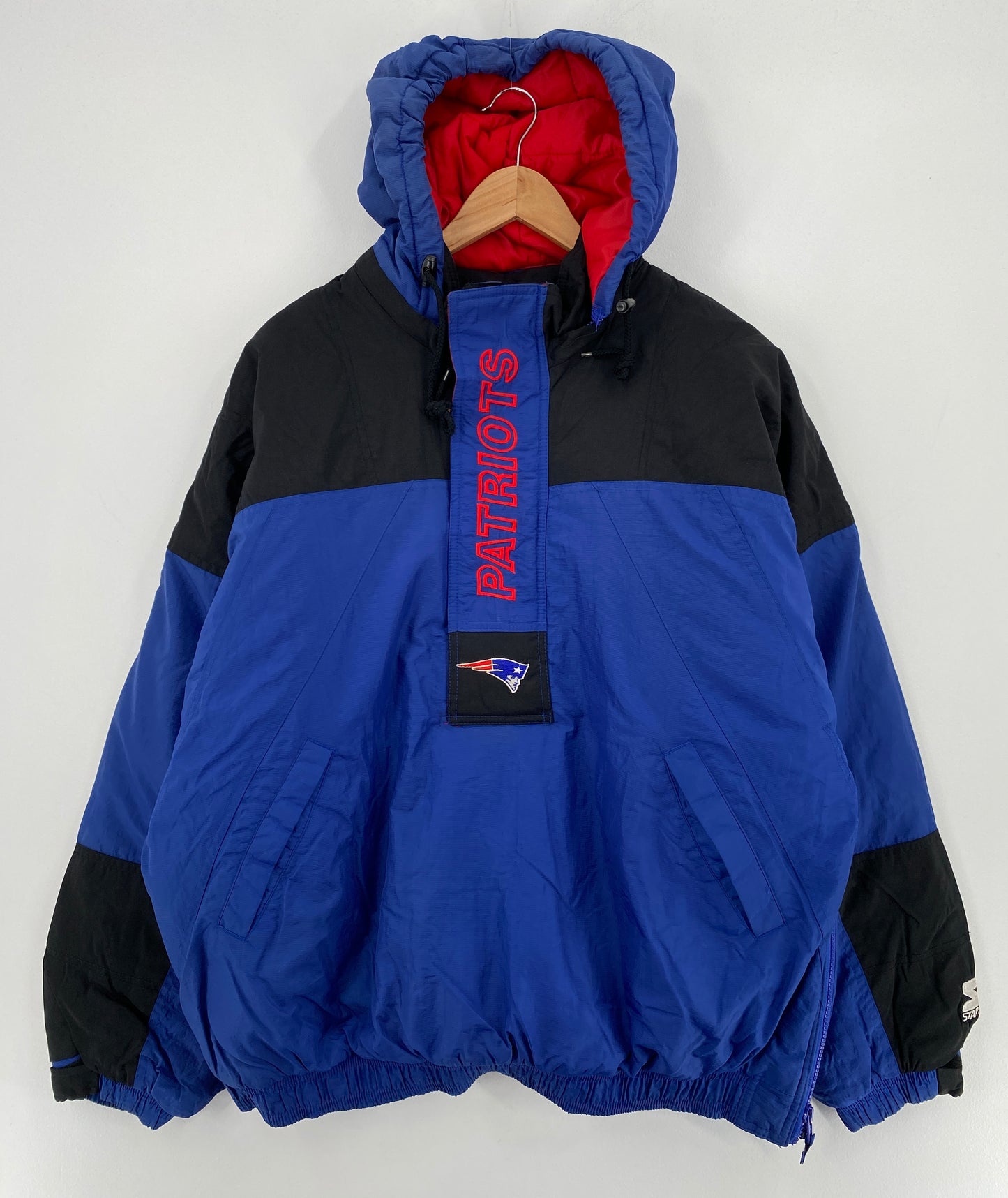 90’s STARTER x PATRIOTS Size XL NFL Nylon Padded Jacket / E1747N