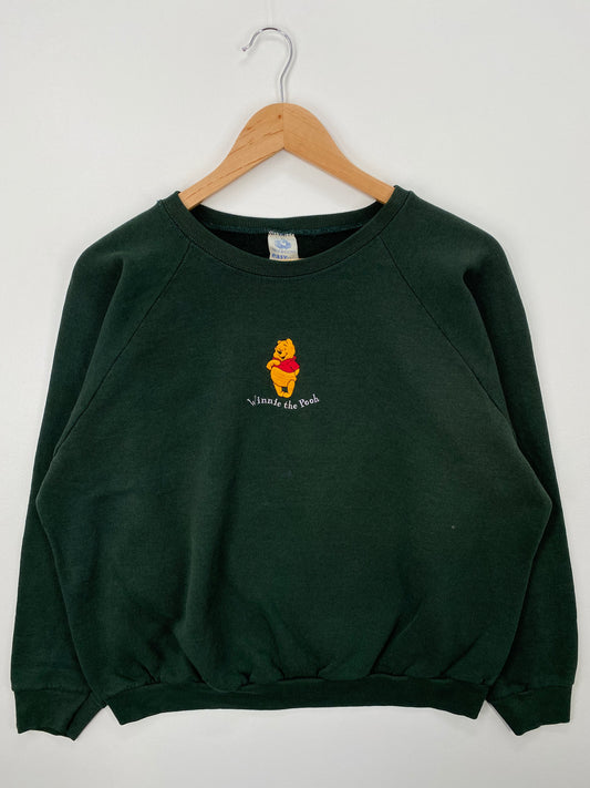 00’ DISNEY WINNIE THE POOH Size L Vintage Sweat-Shirt / A1438