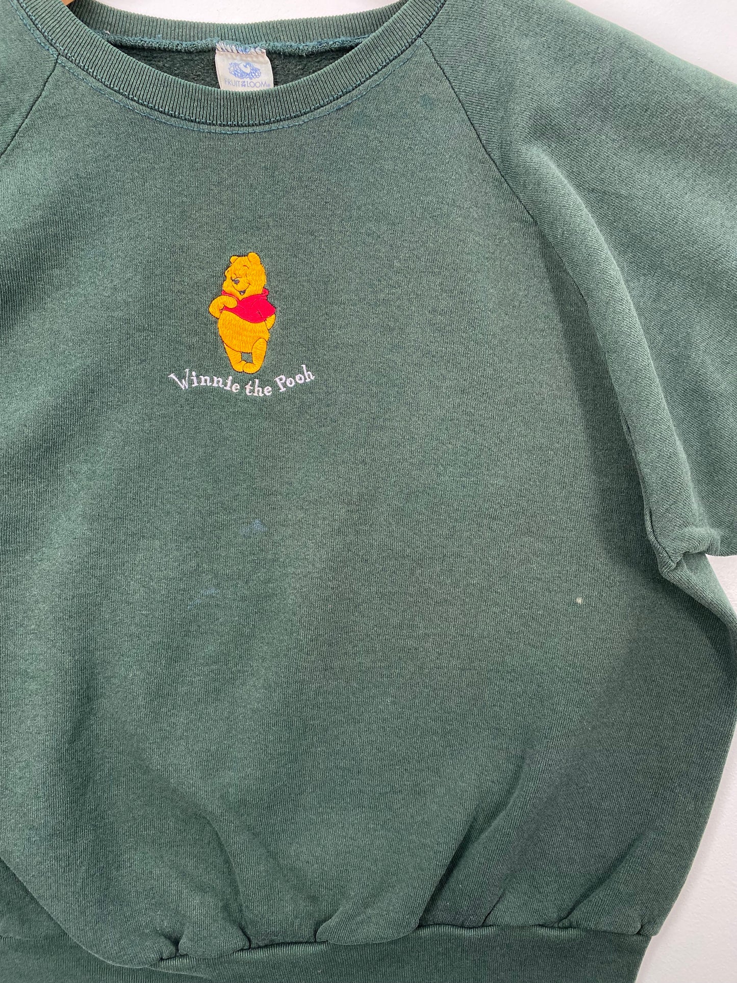 00’ DISNEY WINNIE THE POOH Size L Vintage Sweat-Shirt / A1438