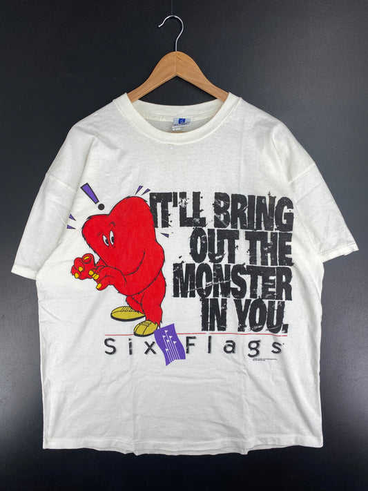 .1996 LOONEY TUNES GOSSMER Size L-XL Vintage T-Shirt / E1761T