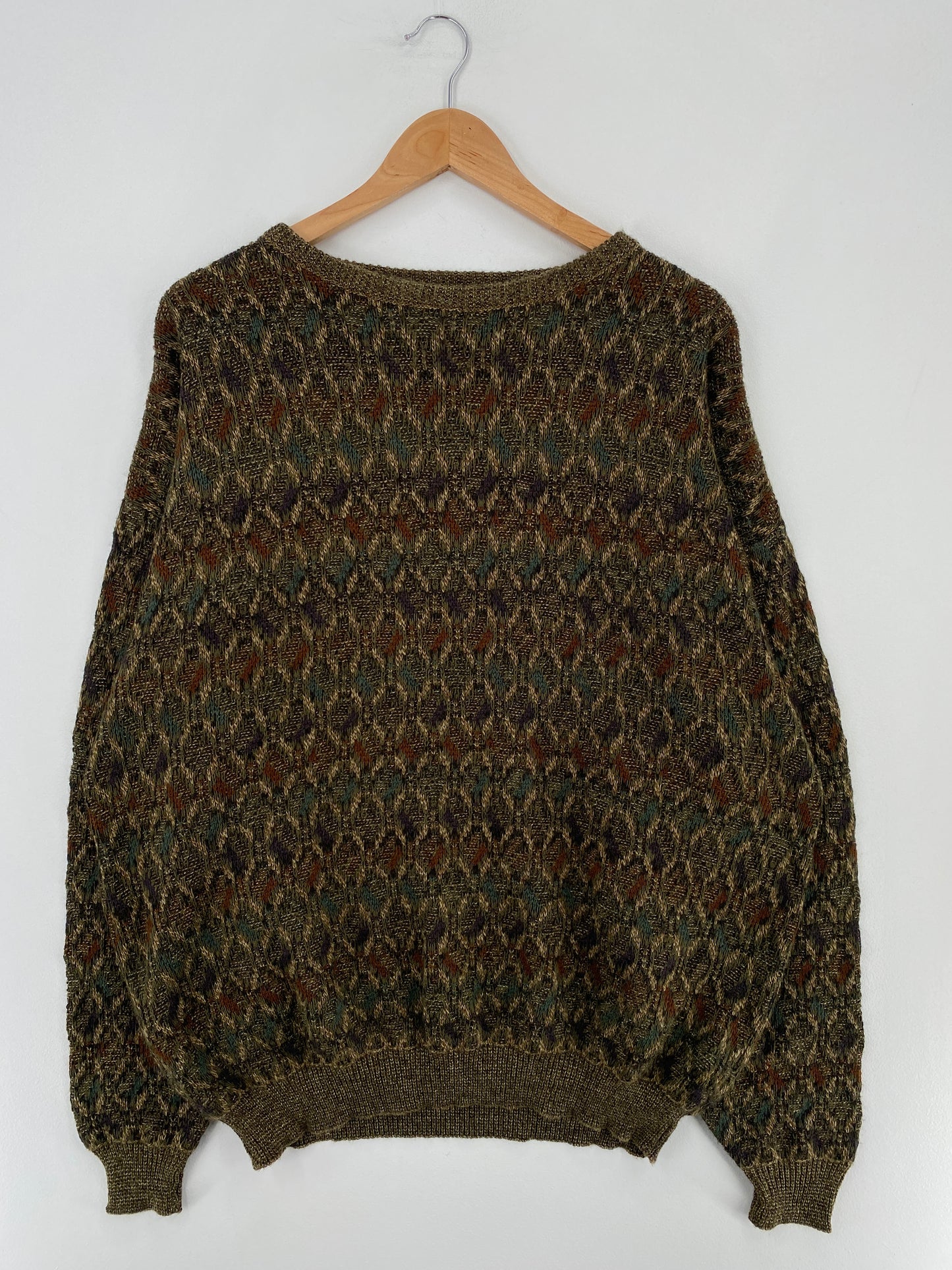 Vintage Marc Edwards Size XL Knit Sweater / E1777K