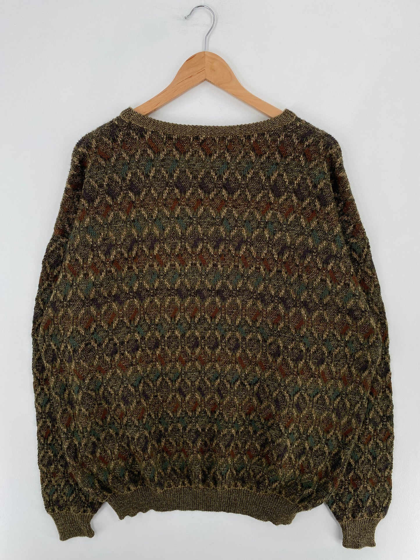 Vintage Marc Edwards Size XL Knit Sweater / E1777K