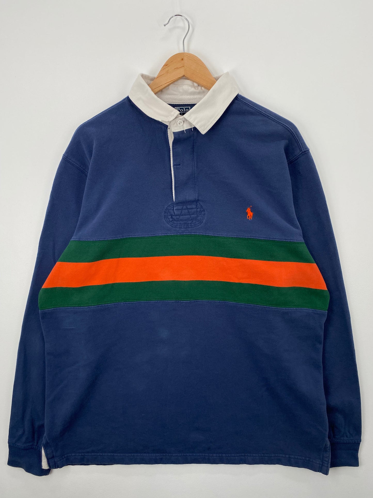 .90's POLO RALPH LAUREN Size XL Vintage Rugby shirt / E4392R