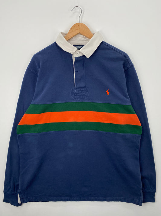 .90's POLO RALPH LAUREN Size XL Vintage Rugby shirt / E4392R
