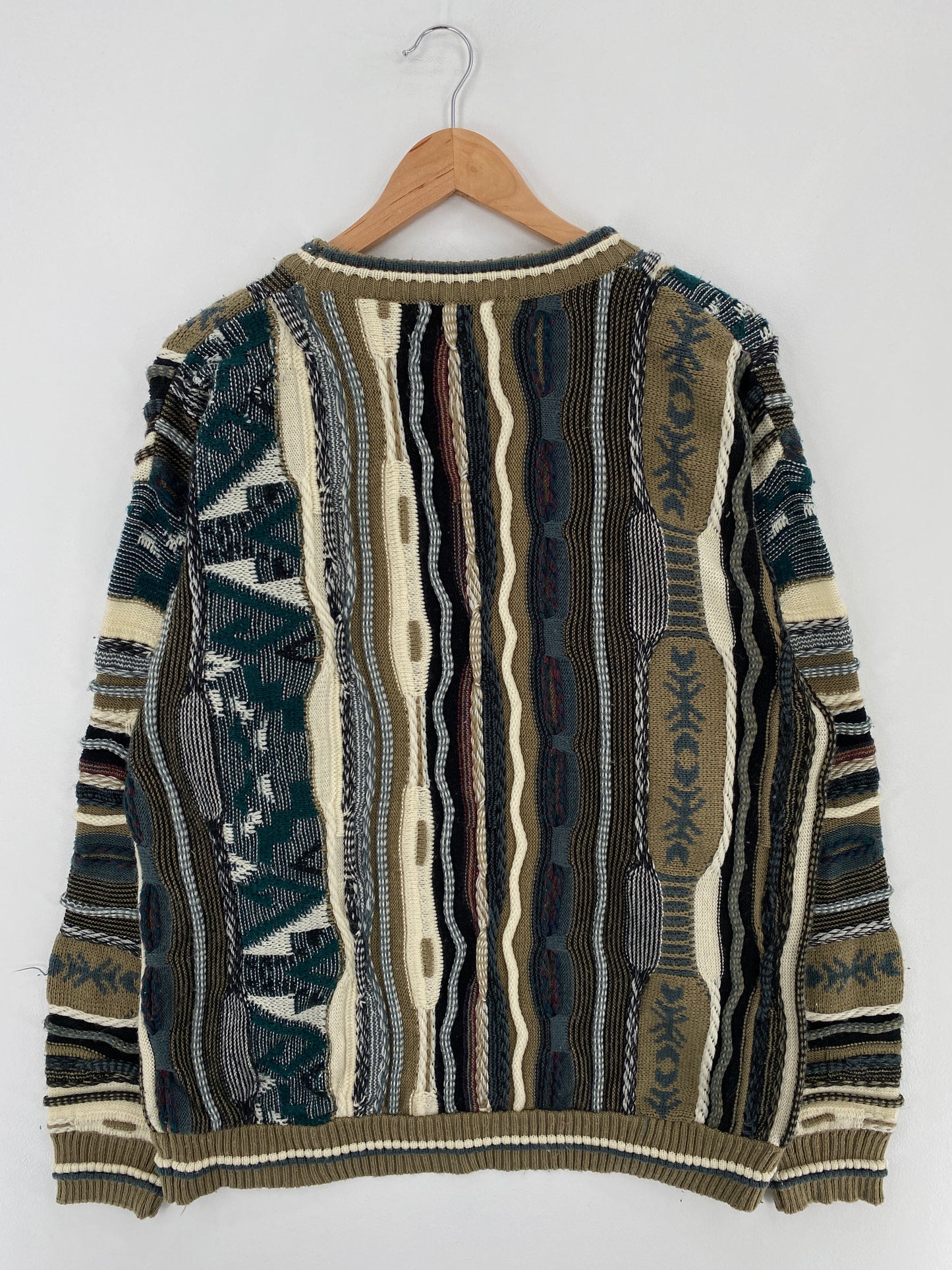 Vintage 3D COOGI-Style Size M Knit Sweater / E1780K