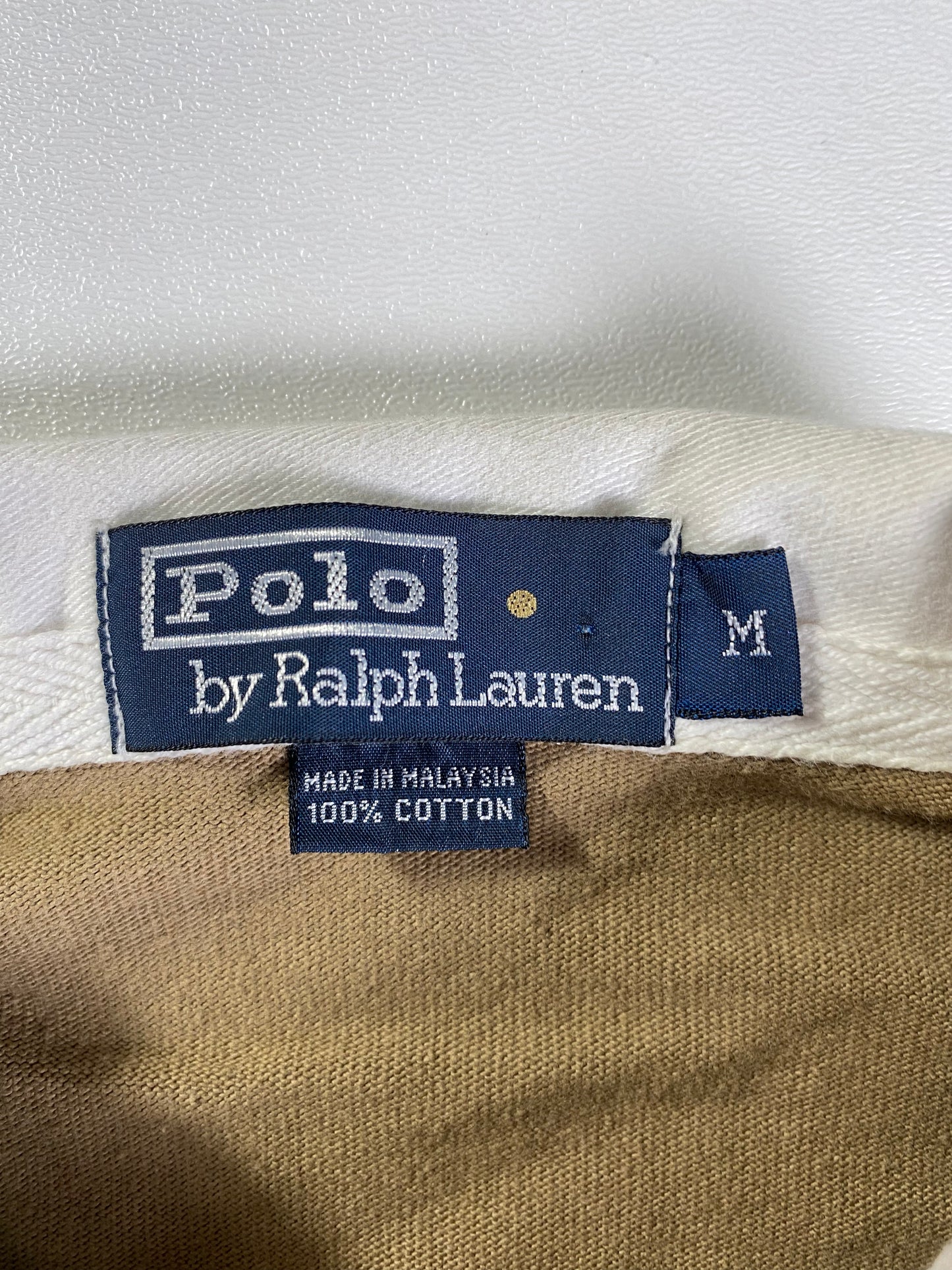 90's POLO RALPH LAUREN Size M Vintage Rugby shirt / A1471