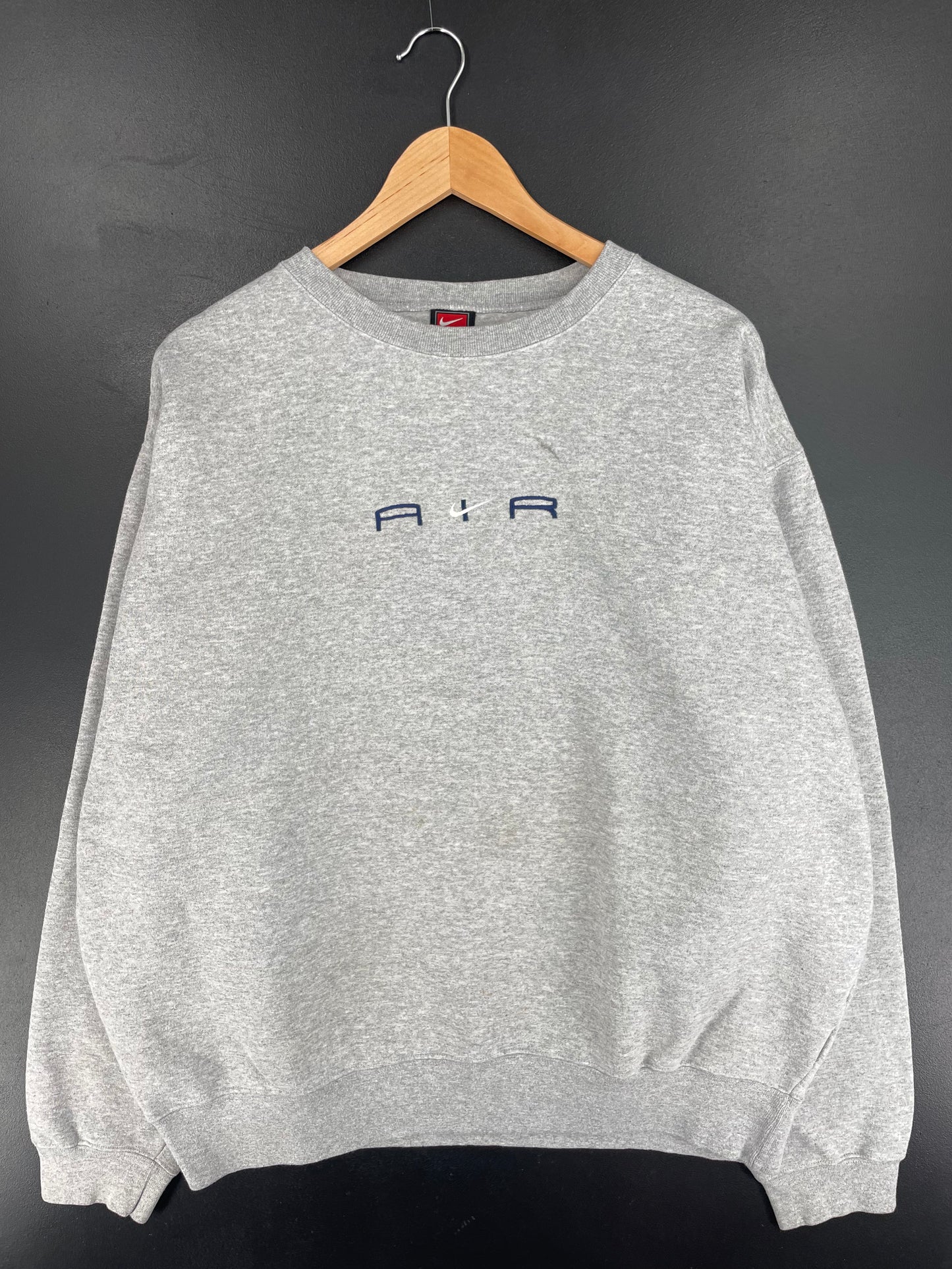 00' NIKE AIR Size XL Vintage Sweat-Shirt / E3882S