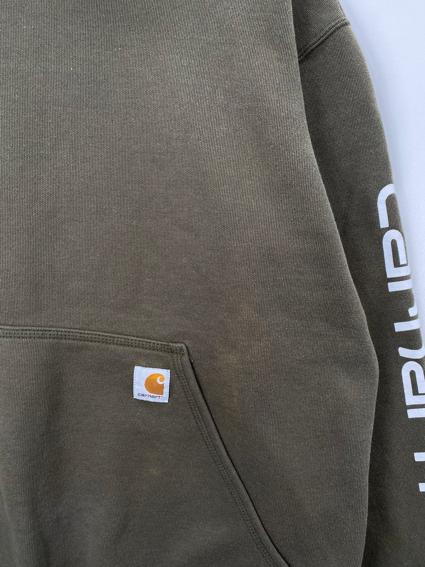 Vintage CARHARTT Size L Hoodie Sweat-Shirt  / A1489