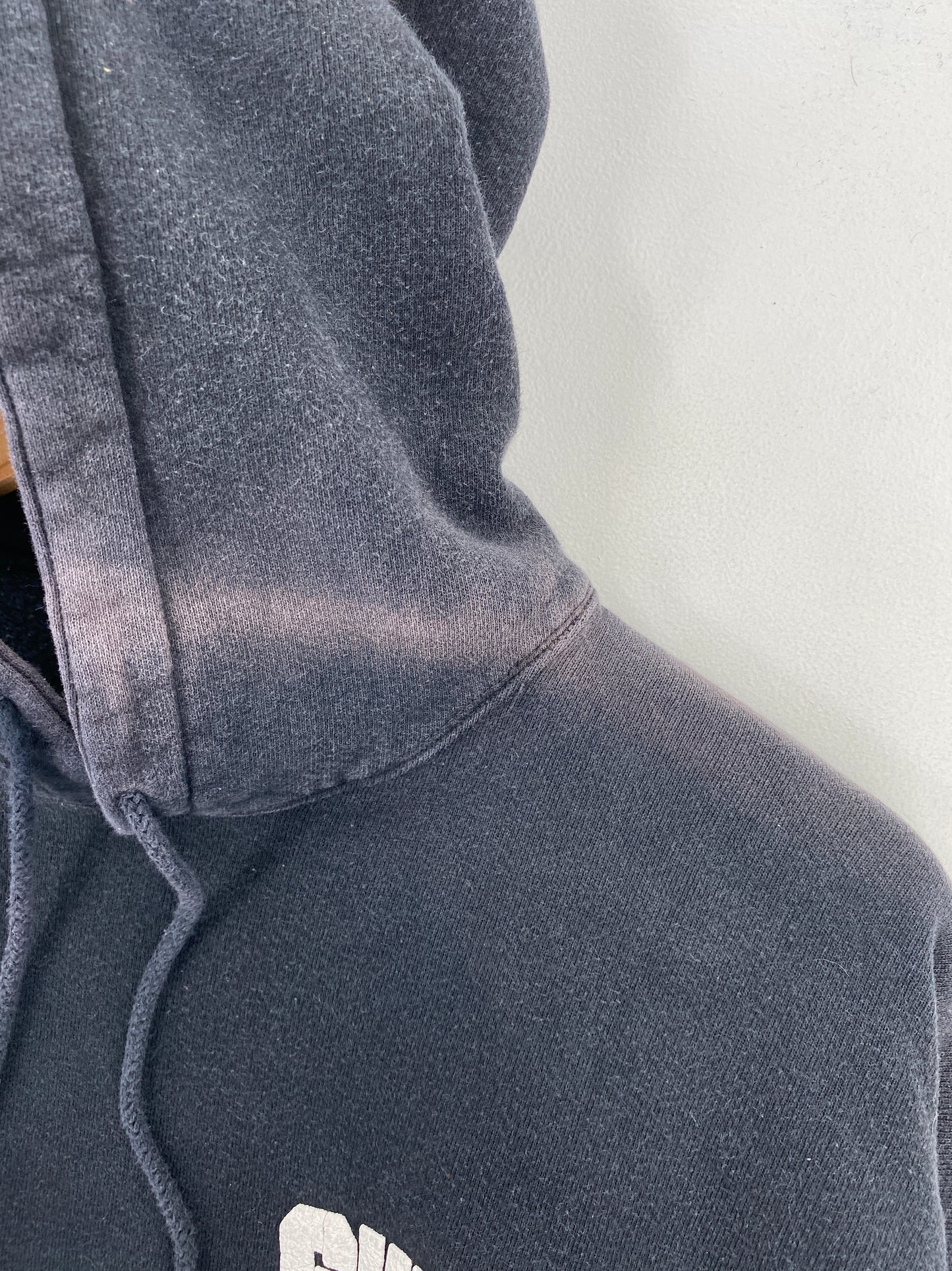 1993 GUESS ATHLETIC Made in USA Size XL Vintage Hoodie Sweat-Shirt / A6041